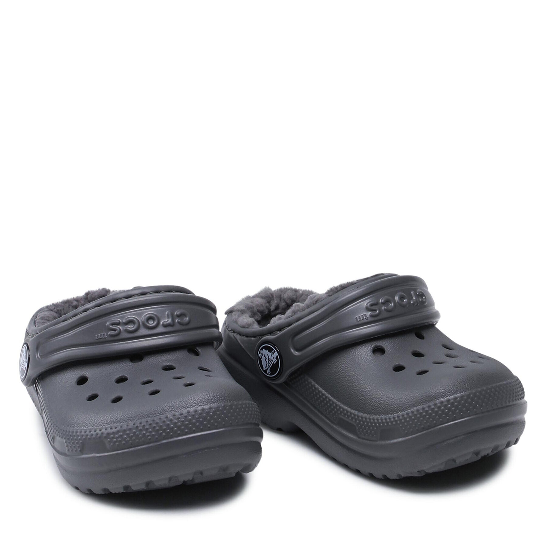 Crocs Šľapky Classic Lined Clog K 203506 Sivá - Pepit.sk