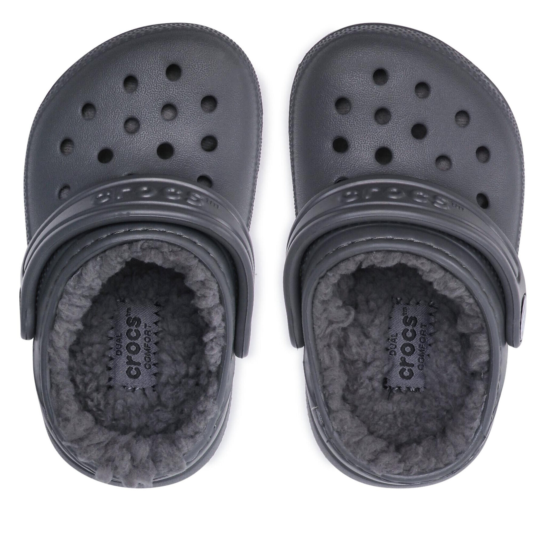 Crocs Šľapky Classic Lined Clog K 203506 Sivá - Pepit.sk