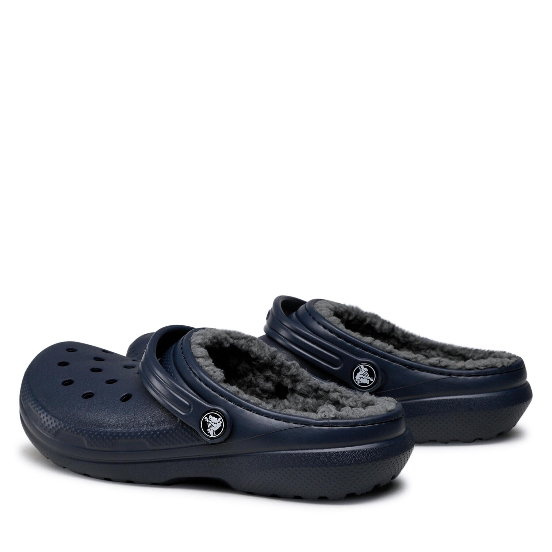 Crocs Šľapky Classic Lined Clog K 203506 Tmavomodrá - Pepit.sk