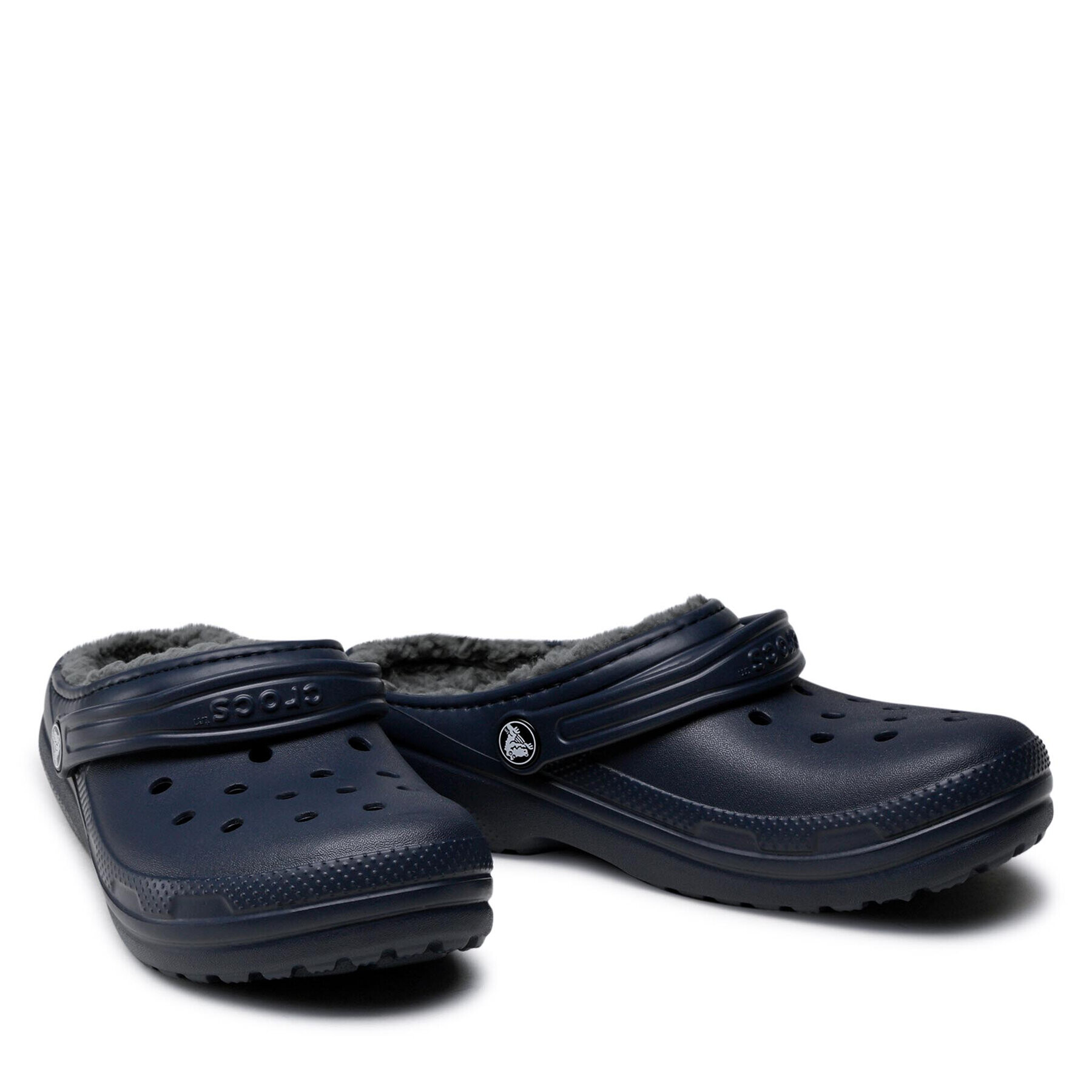 Crocs Šľapky Classic Lined Clog K 203506 Tmavomodrá - Pepit.sk