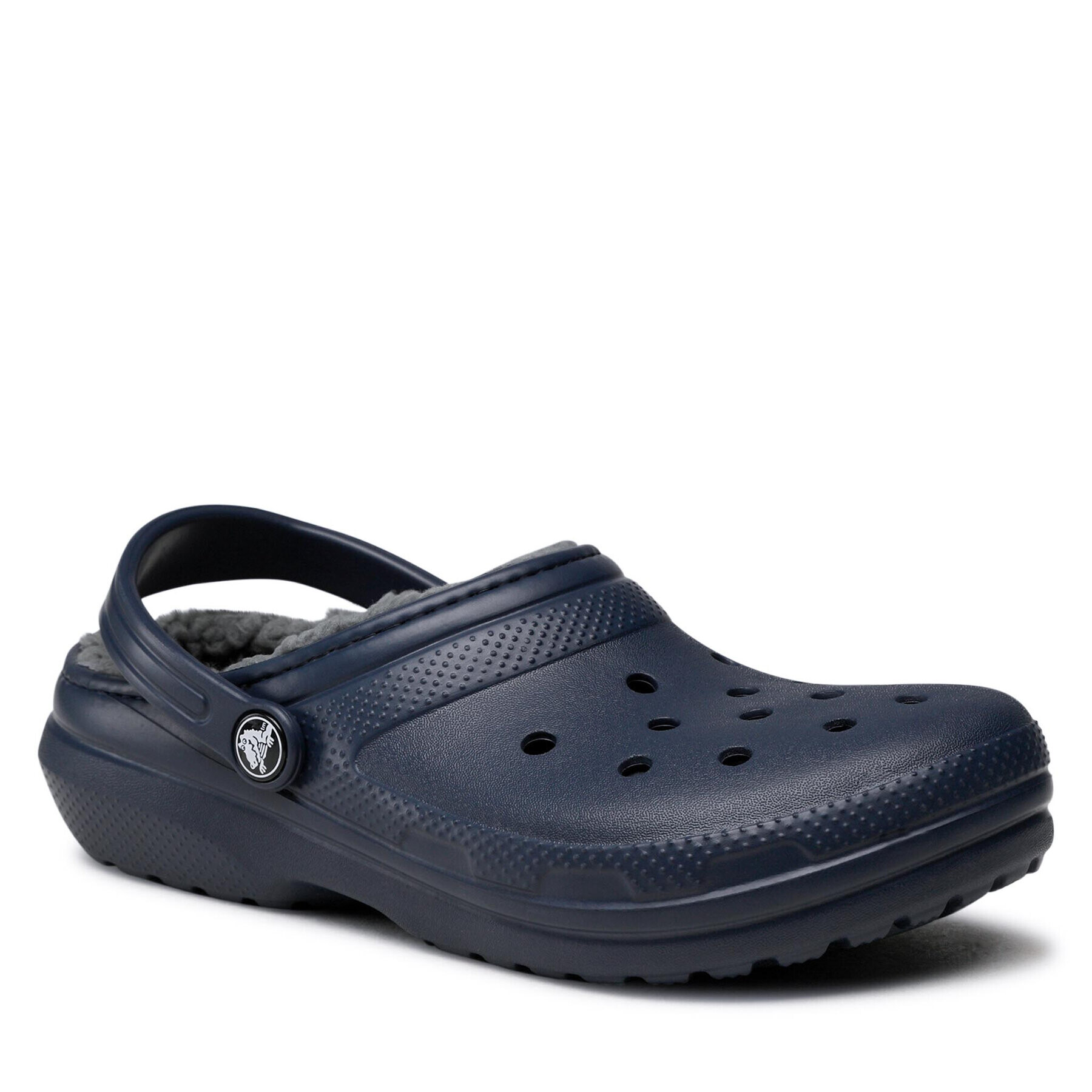 Crocs Šľapky Classic Lined Clog K 203506 Tmavomodrá - Pepit.sk