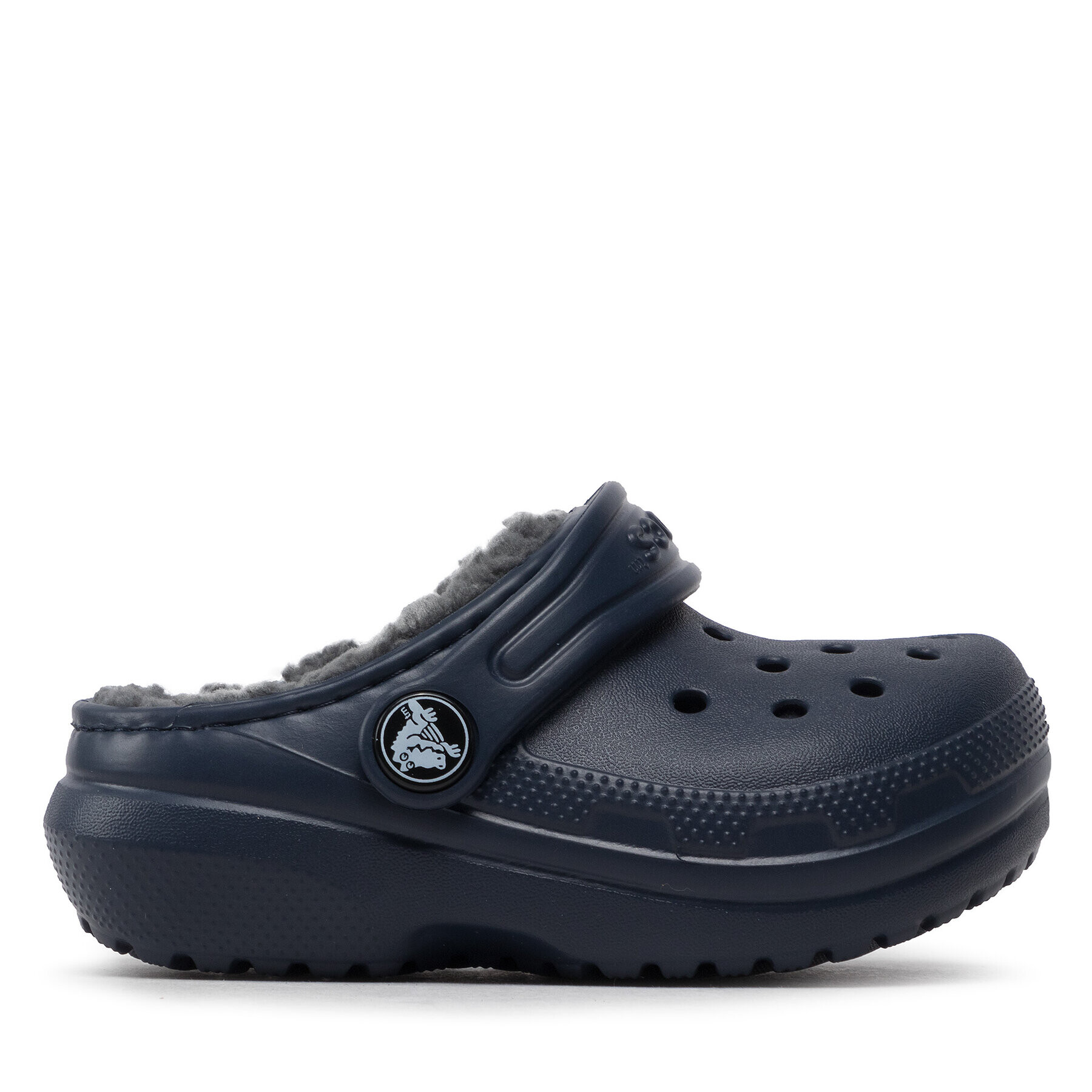 Crocs Šľapky Classic Lined Clog T 207009 Tmavomodrá - Pepit.sk