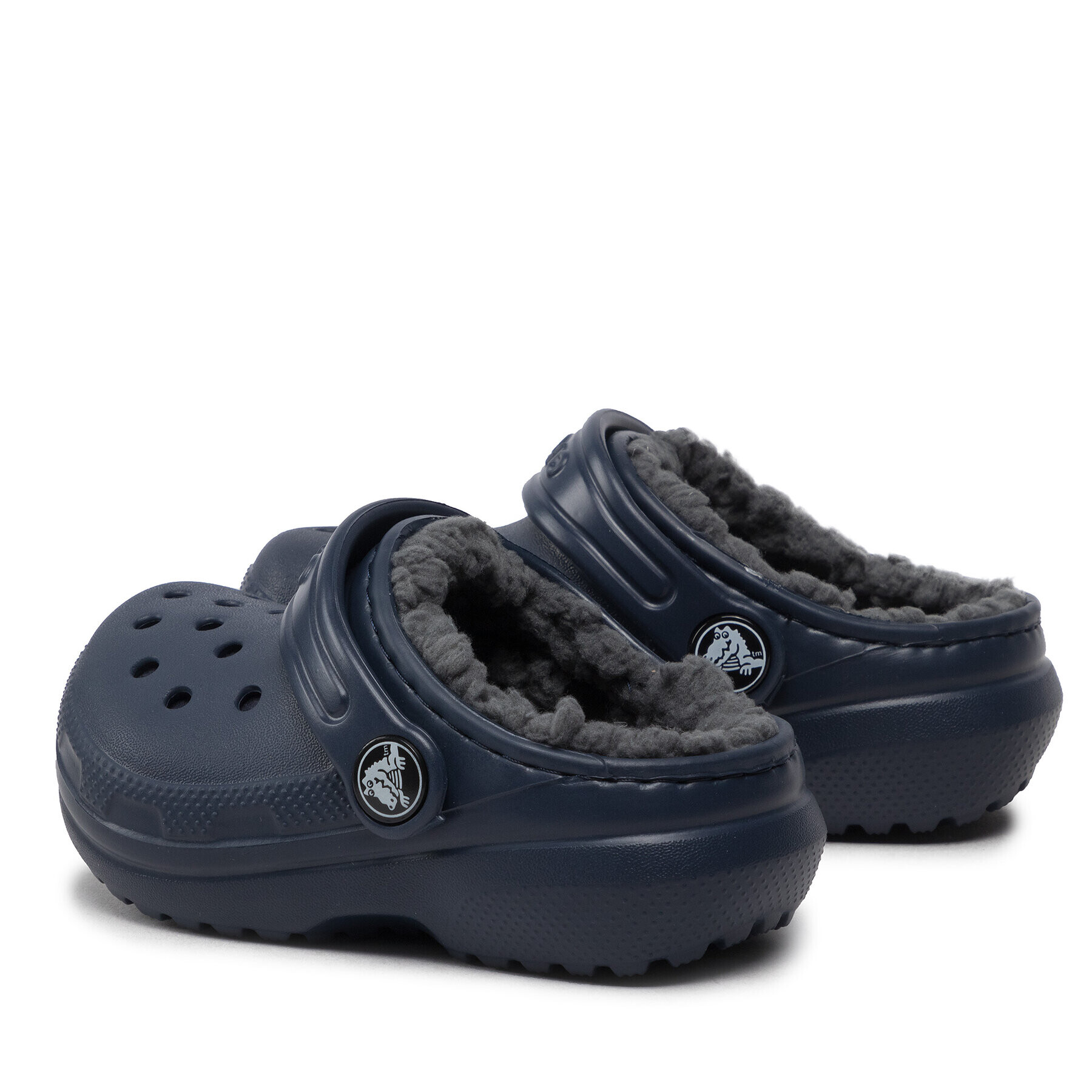 Crocs Šľapky Classic Lined Clog T 207009 Tmavomodrá - Pepit.sk