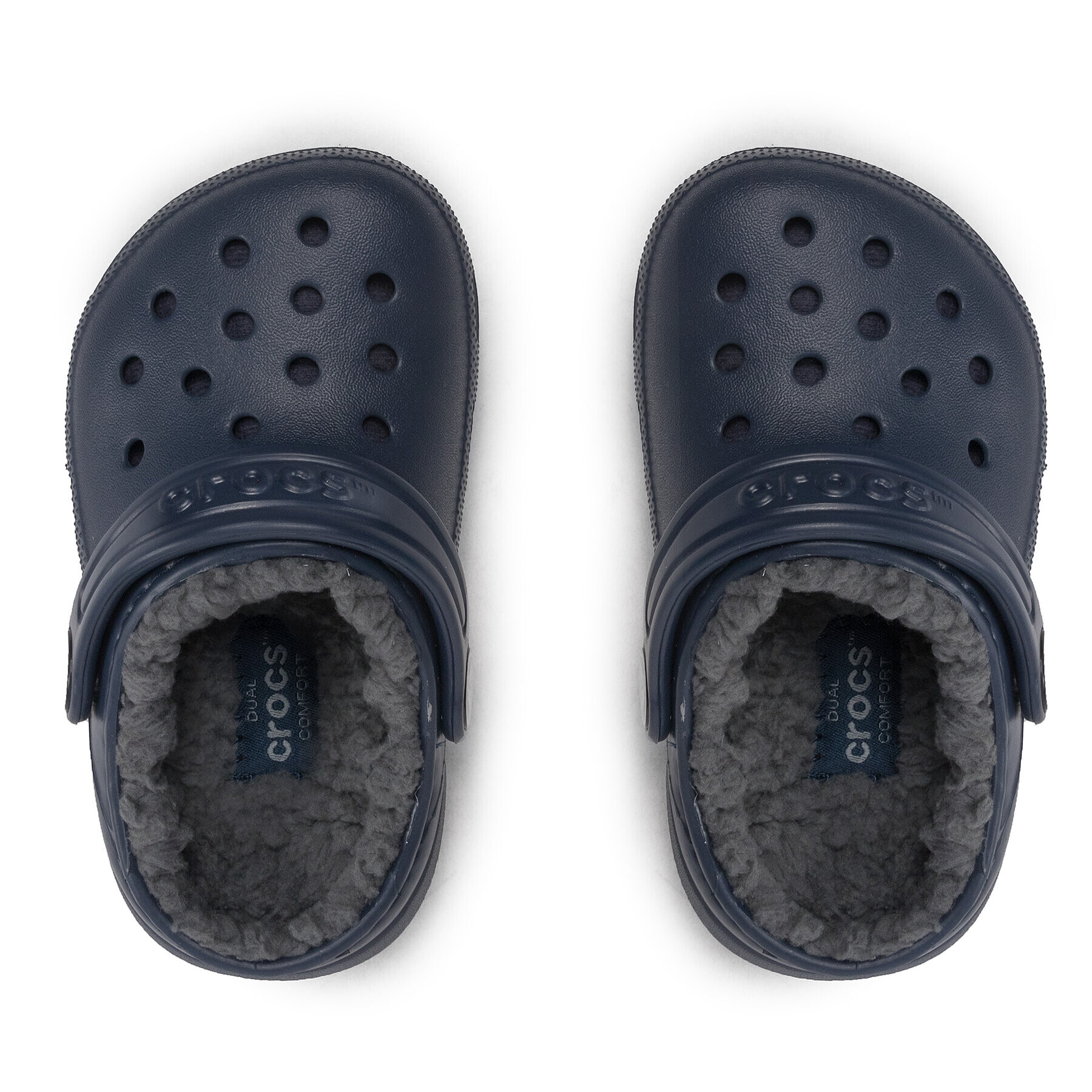 Crocs Šľapky Classic Lined Clog T 207009 Tmavomodrá - Pepit.sk