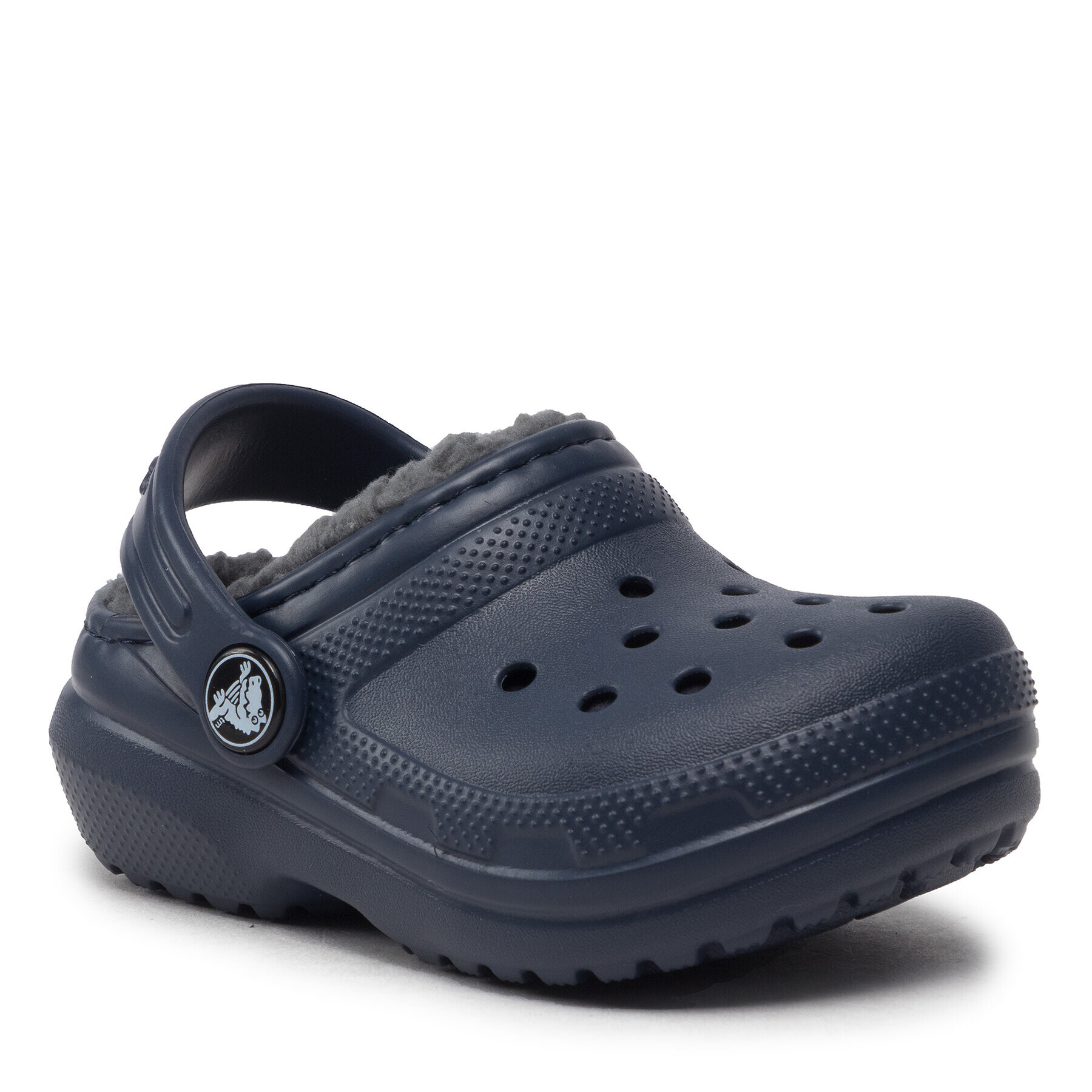 Crocs Šľapky Classic Lined Clog T 207009 Tmavomodrá - Pepit.sk