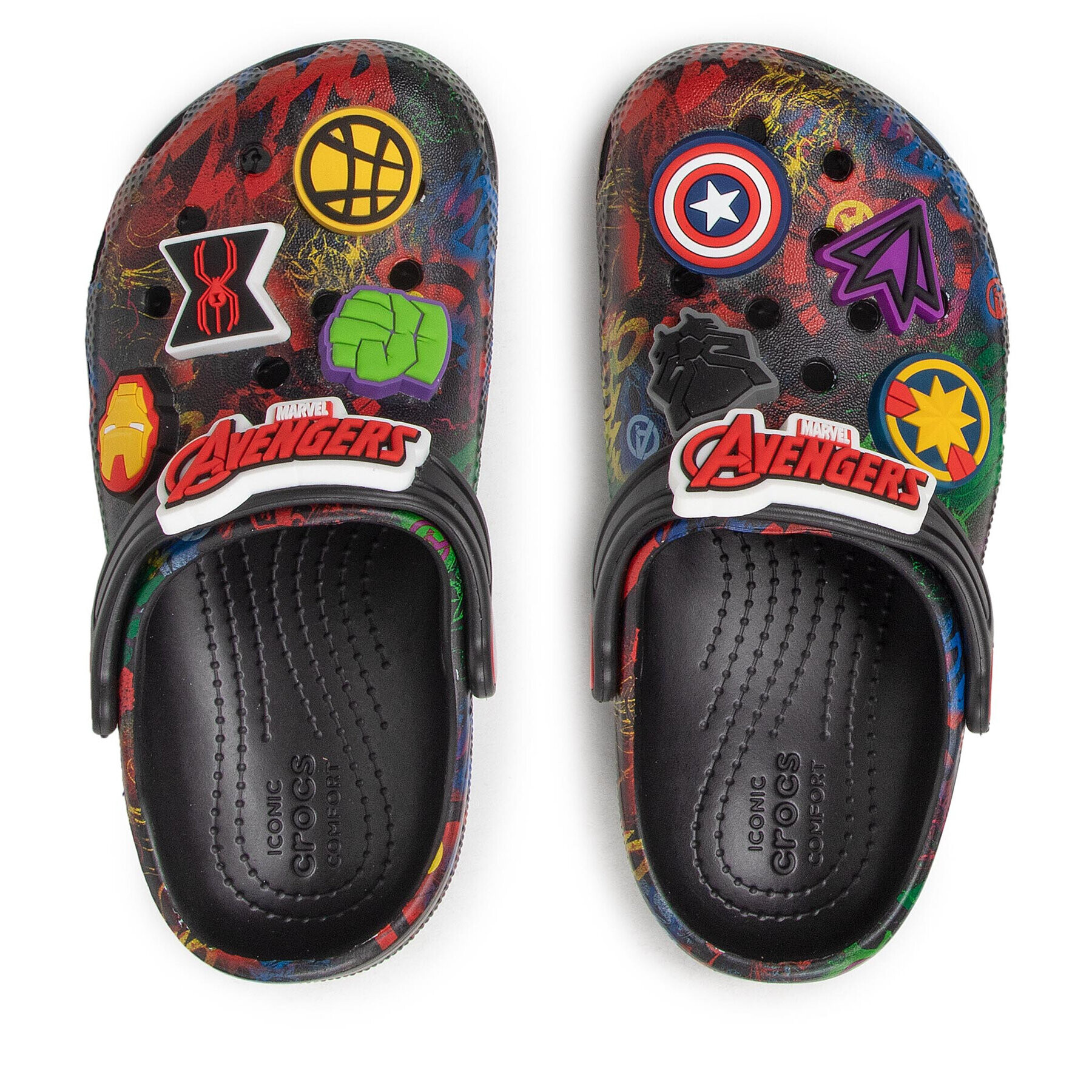 Crocs Šľapky Classic Marvel Avengers Clog 207721-001 Čierna - Pepit.sk