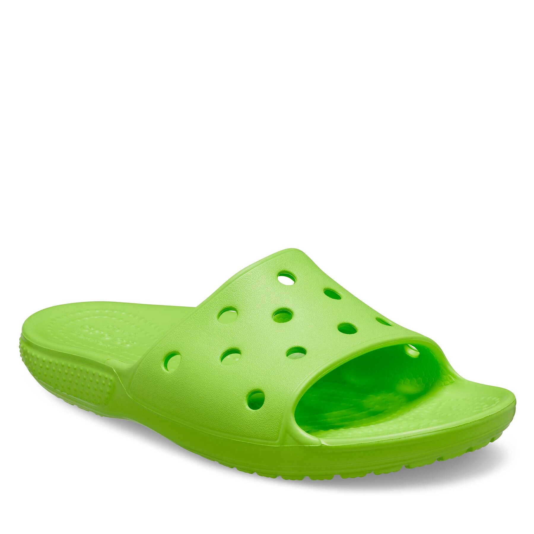 Crocs Šľapky Classic Slide Kids 206396 Zelená - Pepit.sk