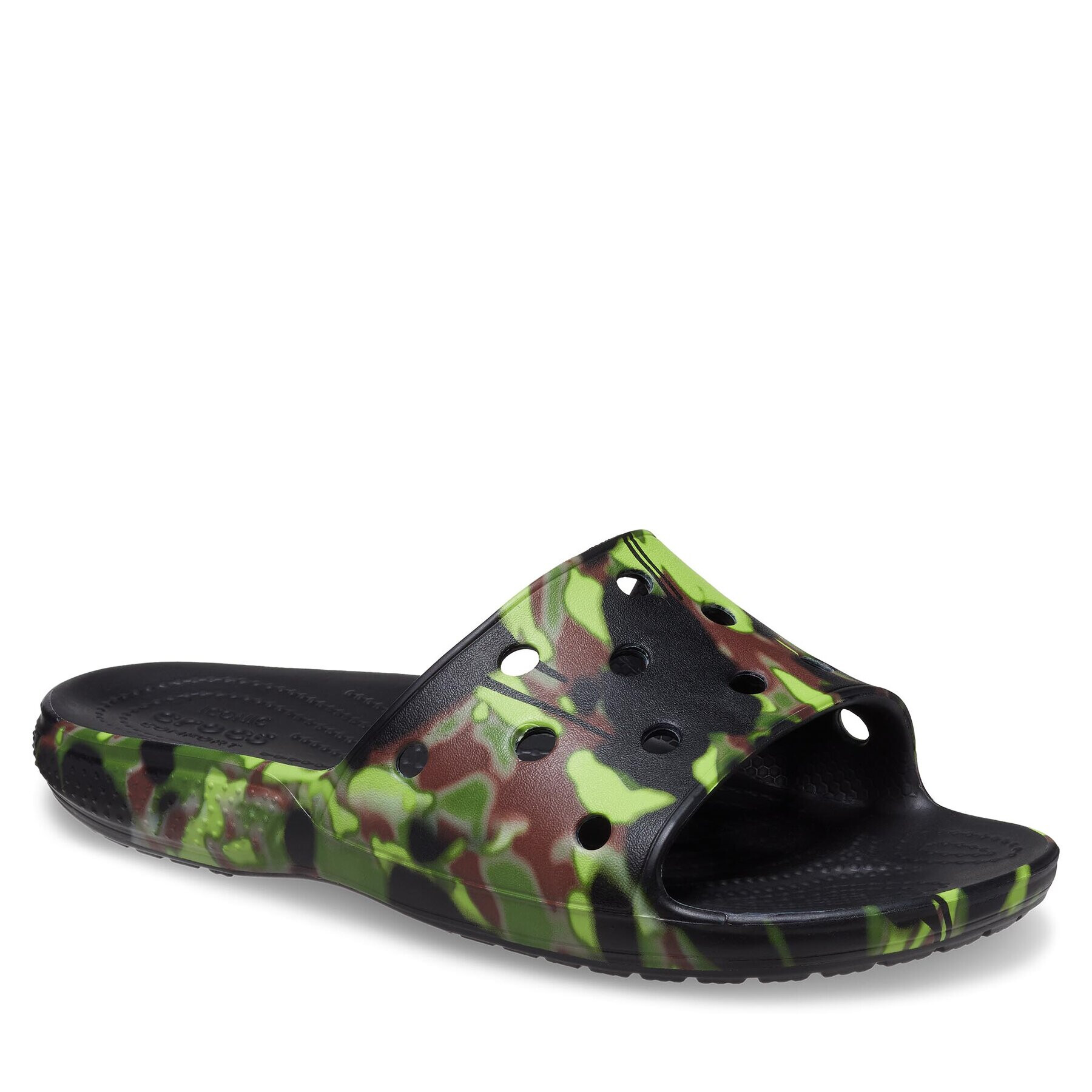 Crocs Šľapky Classic Spray Camo Slide 208252 Čierna - Pepit.sk