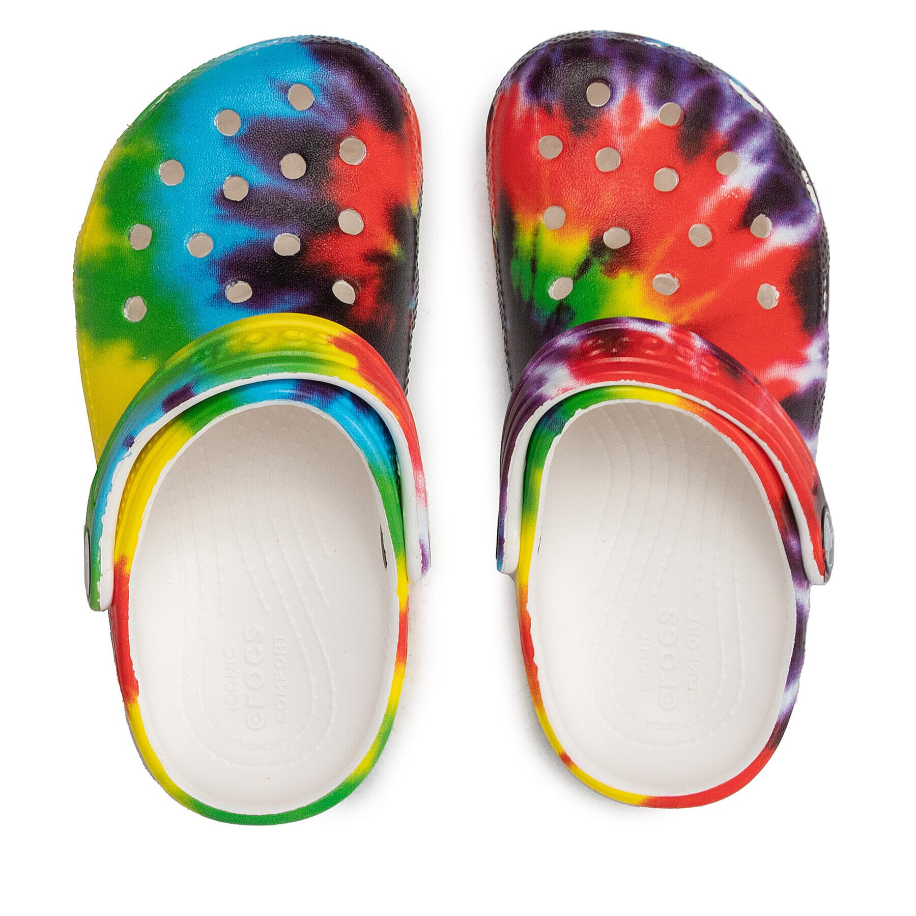 Crocs Šľapky Classic Tiedye Graphic Clog K 206995 Farebná - Pepit.sk