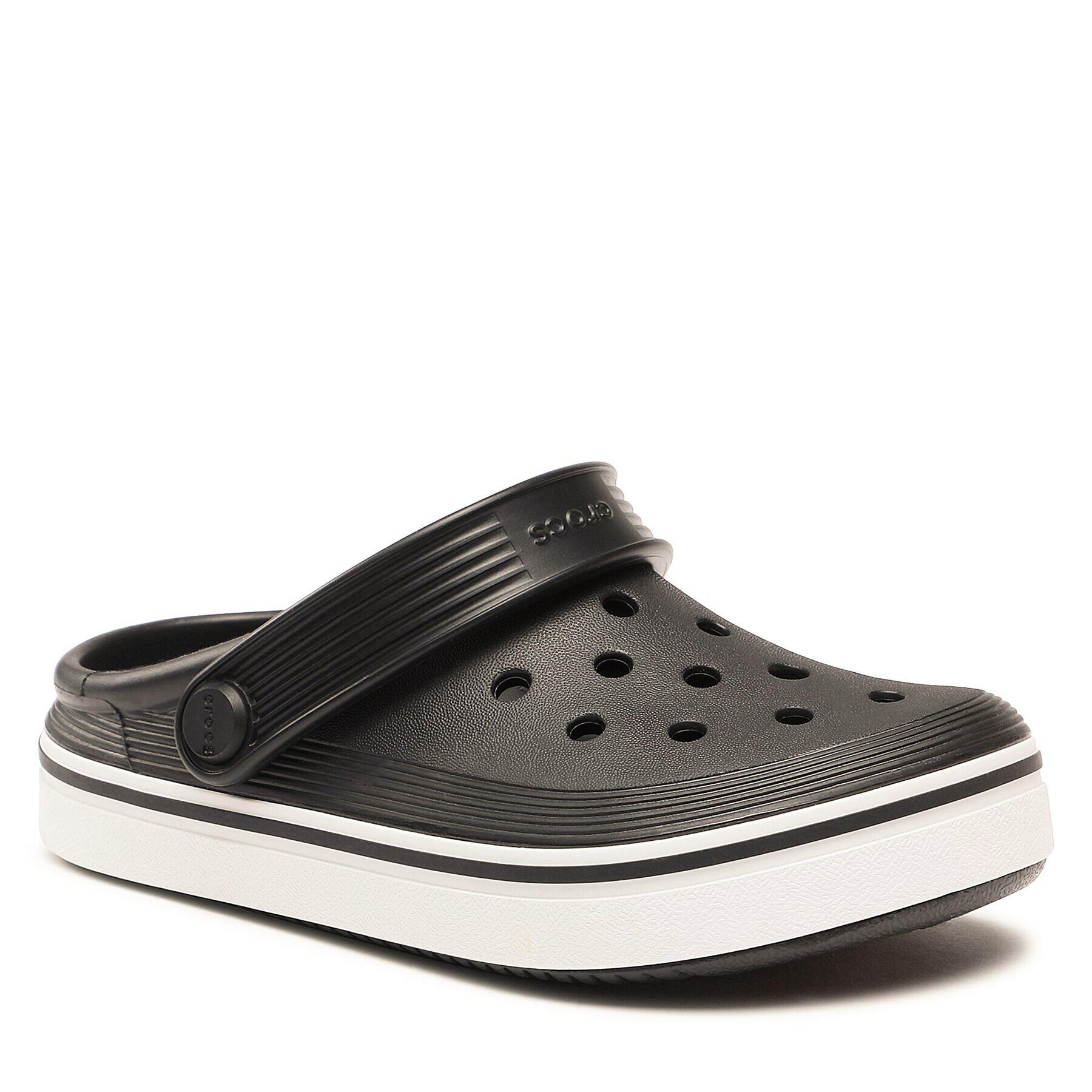 Crocs Šľapky Crocband Clean Clog Kids 208477 Čierna - Pepit.sk