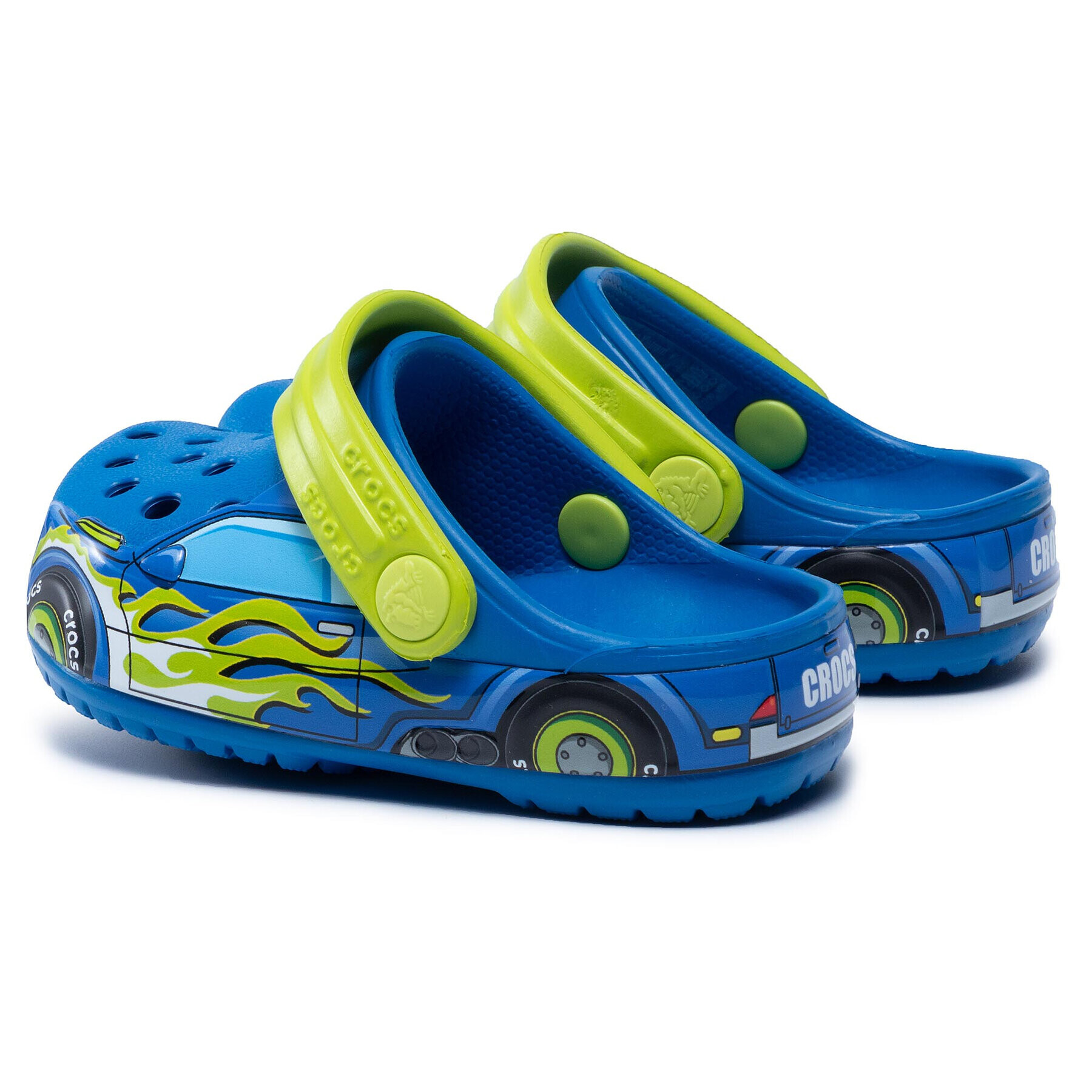 Crocs Šľapky Fitruckbandclog K 207074 Modrá - Pepit.sk