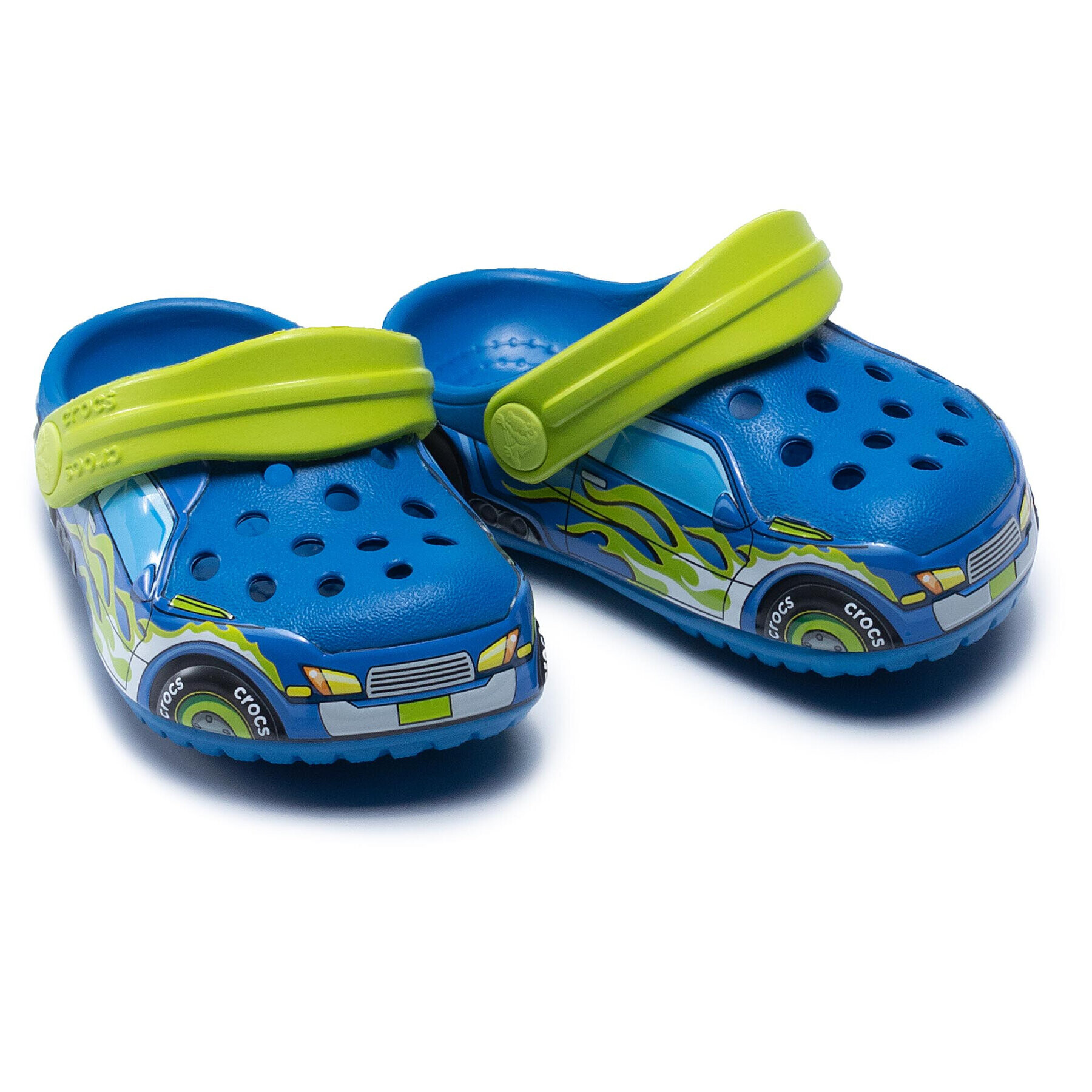 Crocs Šľapky Fitruckbandclog K 207074 Modrá - Pepit.sk