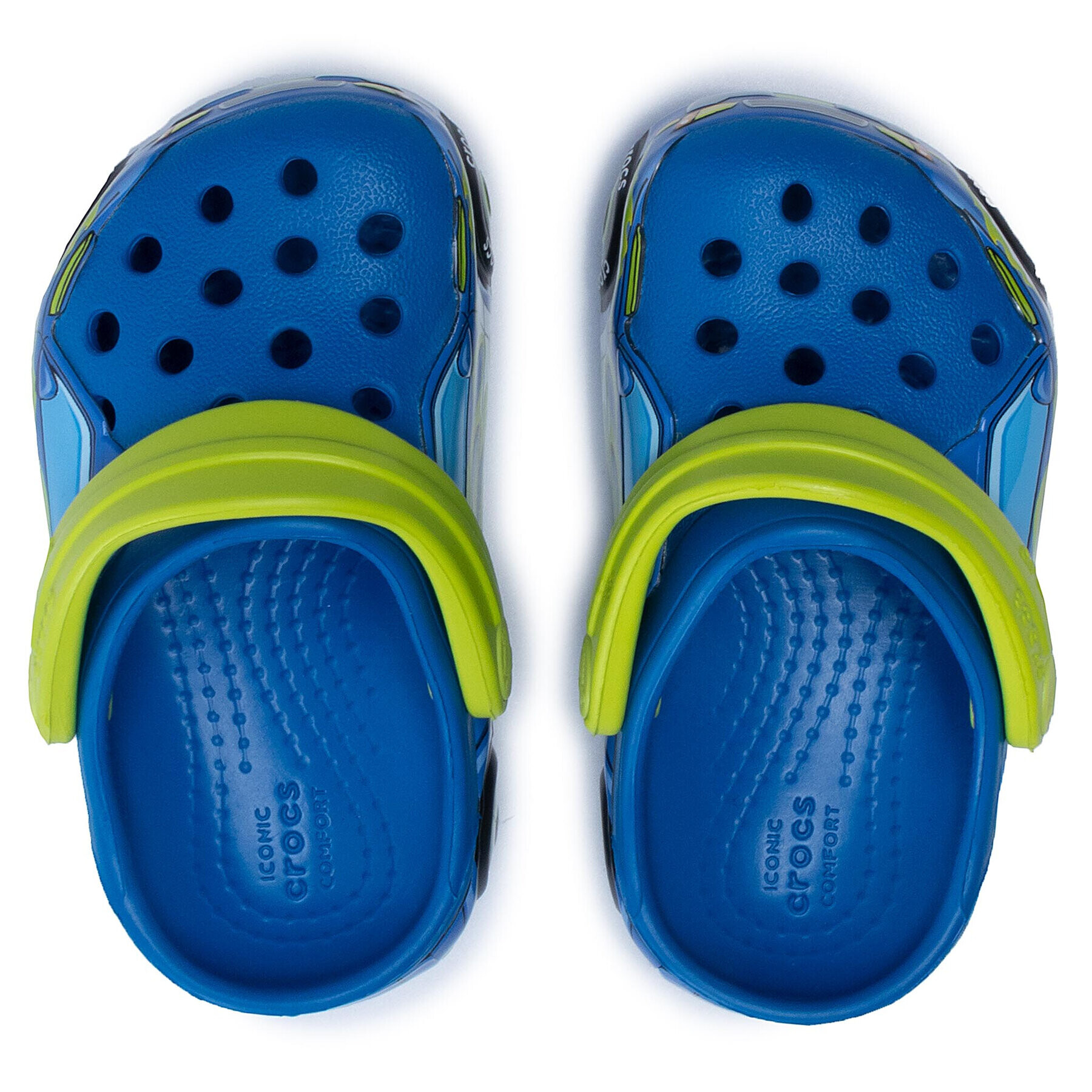 Crocs Šľapky Fitruckbandclog K 207074 Modrá - Pepit.sk