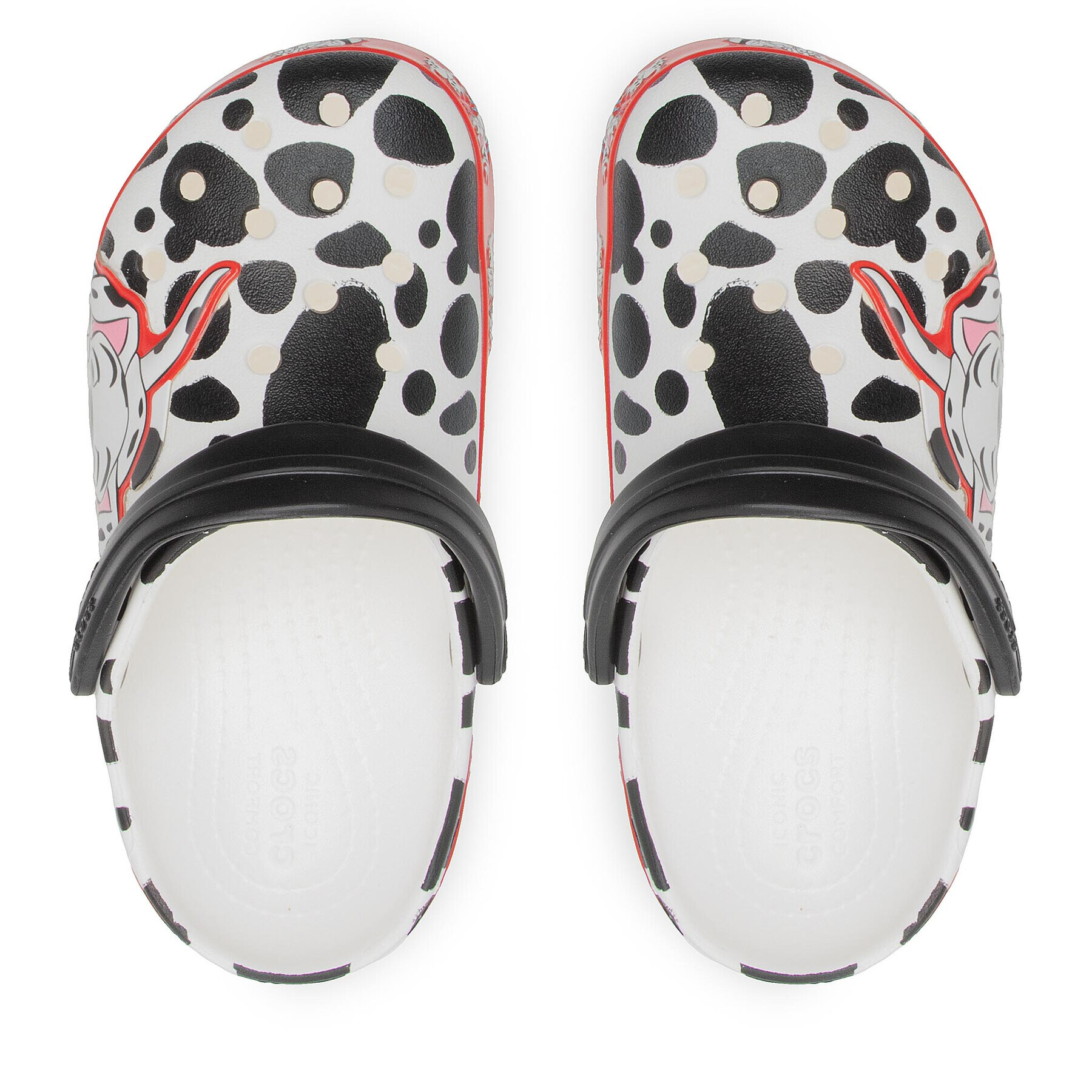 Crocs Šľapky Fl 101 Dalmatians Clog K 207483 Biela - Pepit.sk