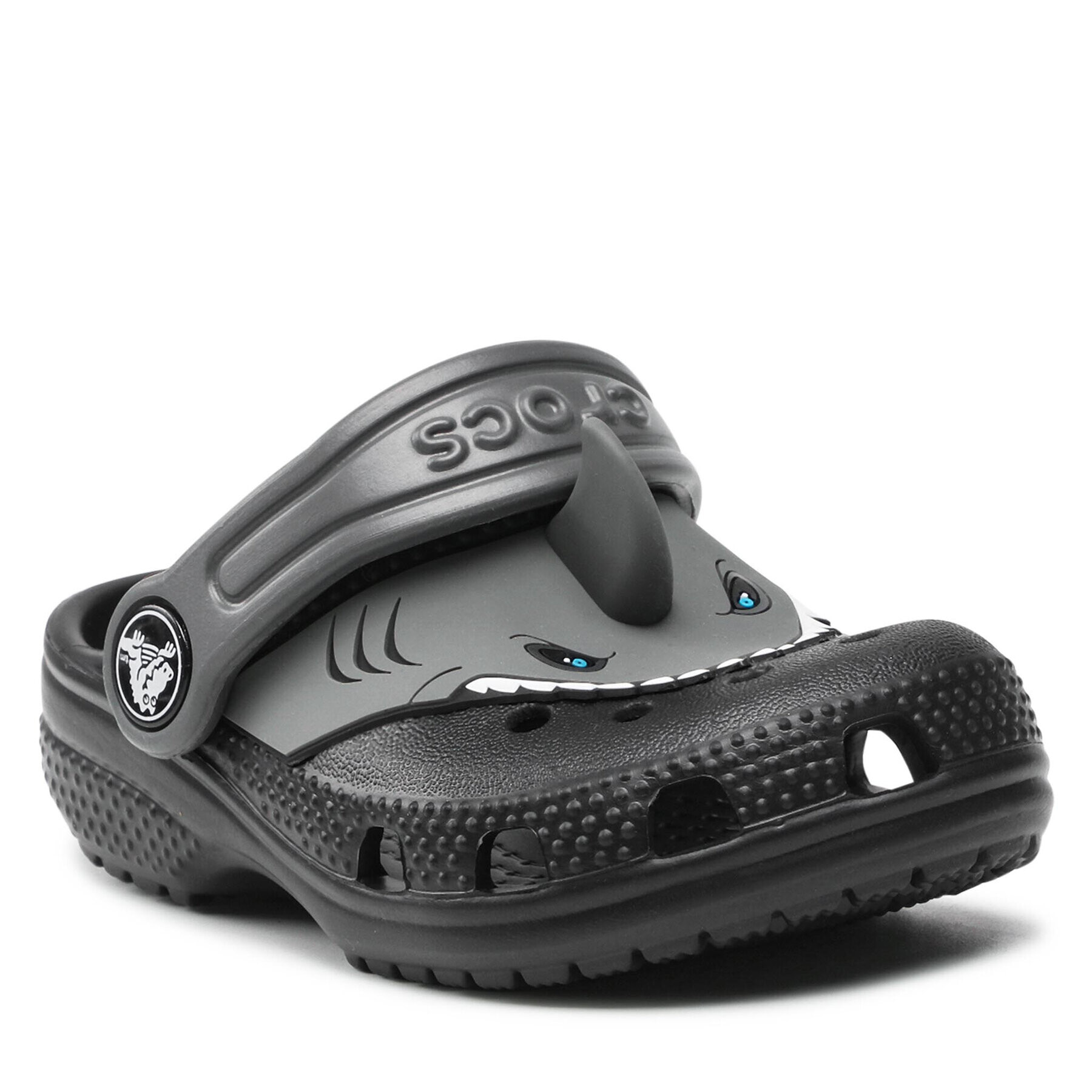 Crocs Šľapky Fl Classic Iam Shark Clog K 207072 Čierna - Pepit.sk