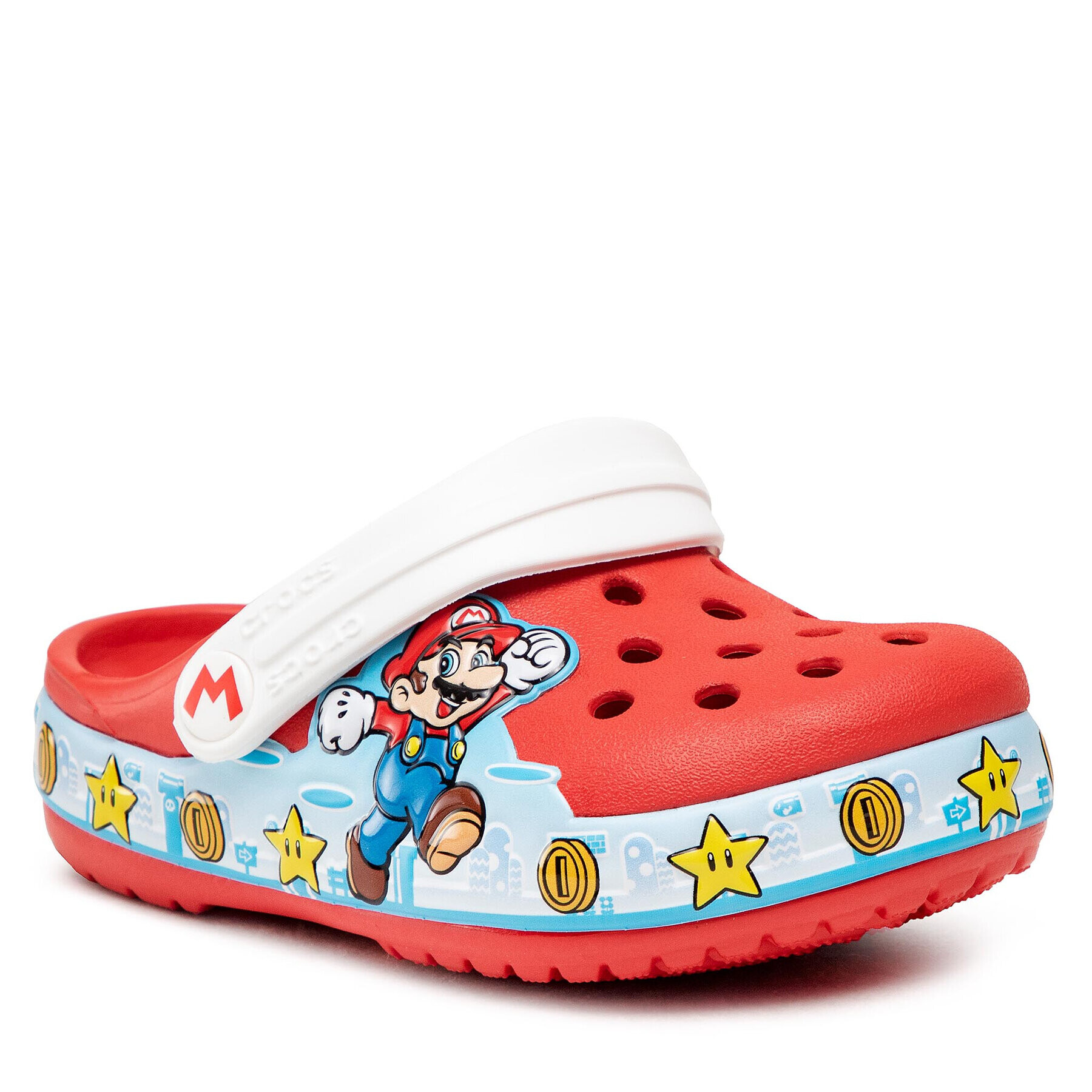 Crocs Šľapky Fl Super Mario Lights Clog 206438 Červená - Pepit.sk