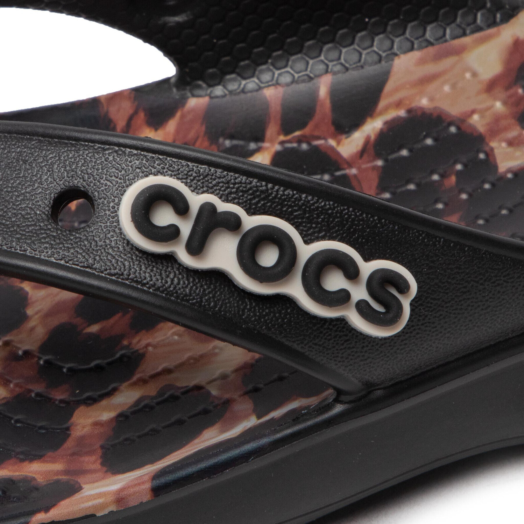 Crocs Žabky Classic animalremix Flip 207872 Čierna - Pepit.sk