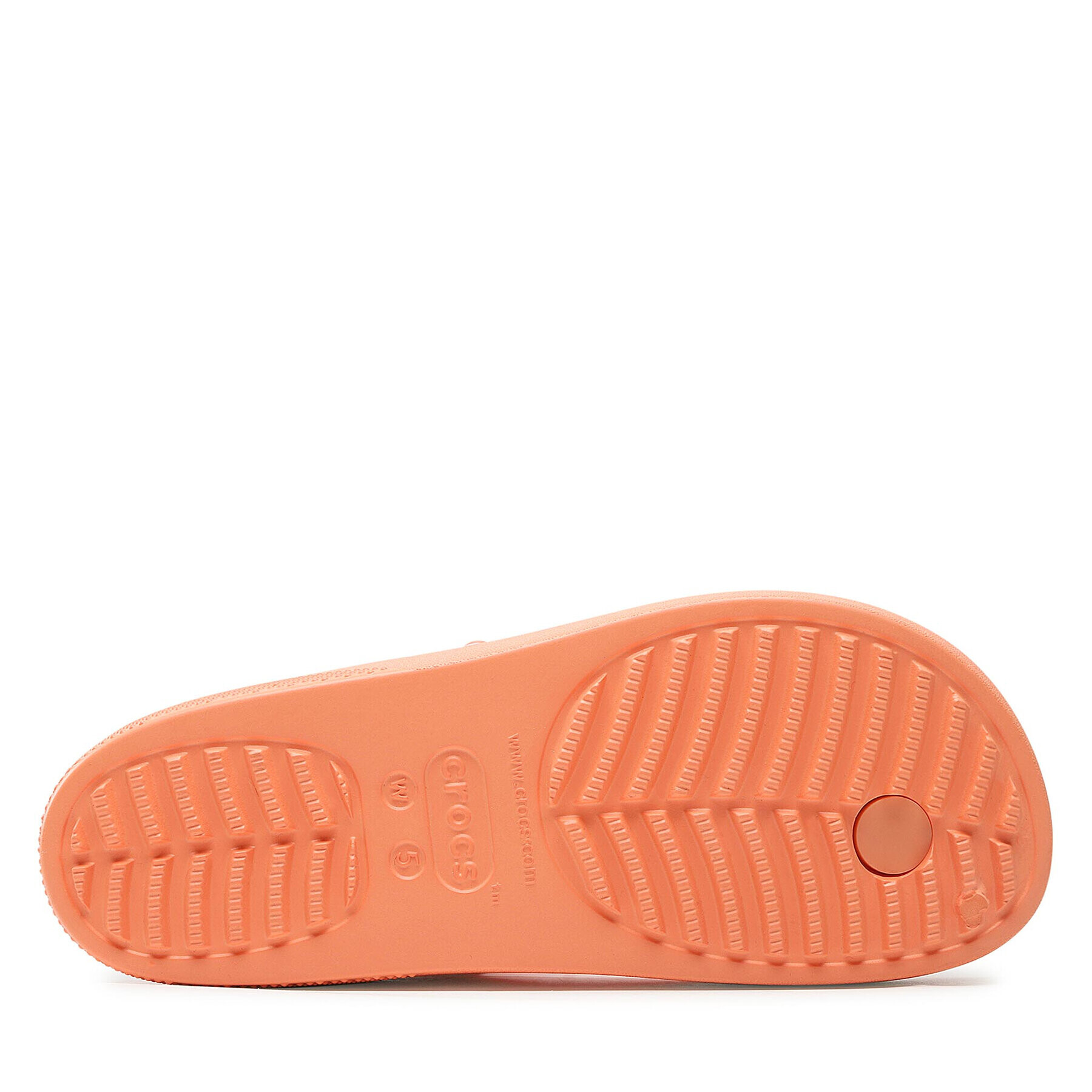 Crocs Žabky Classic Platform Flip W 207714 Oranžová - Pepit.sk