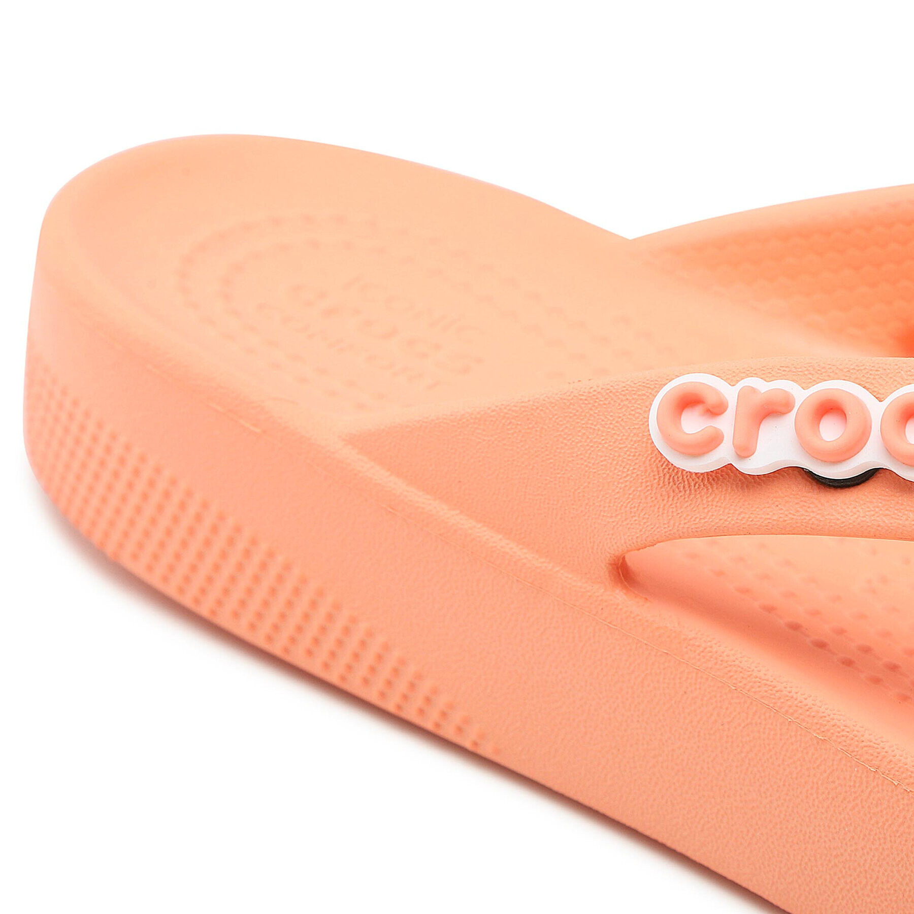 Crocs Žabky Classic Platform Flip W 207714 Oranžová - Pepit.sk