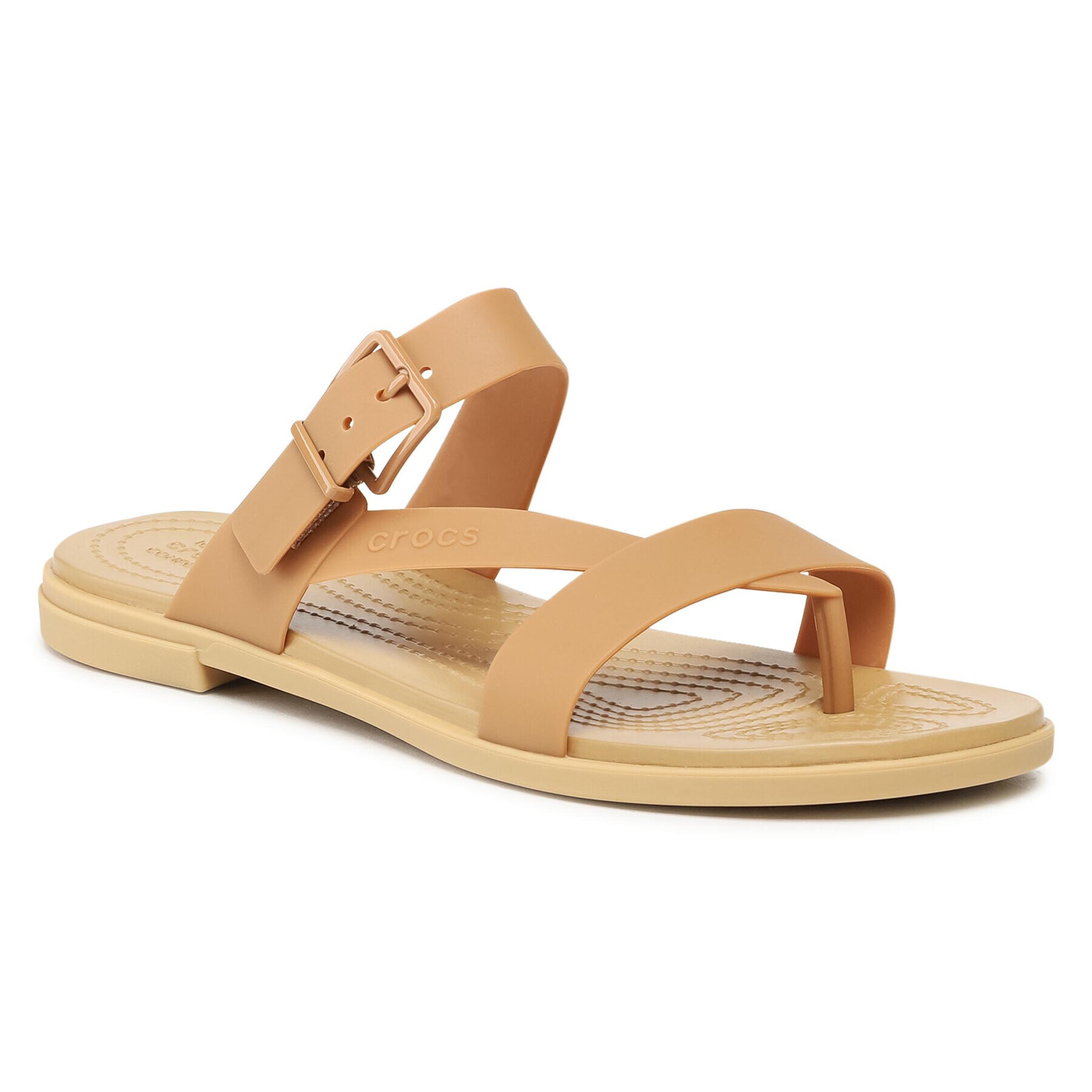 Crocs Žabky Tulum Toe Poost Sandal W 206108 Hnedá - Pepit.sk