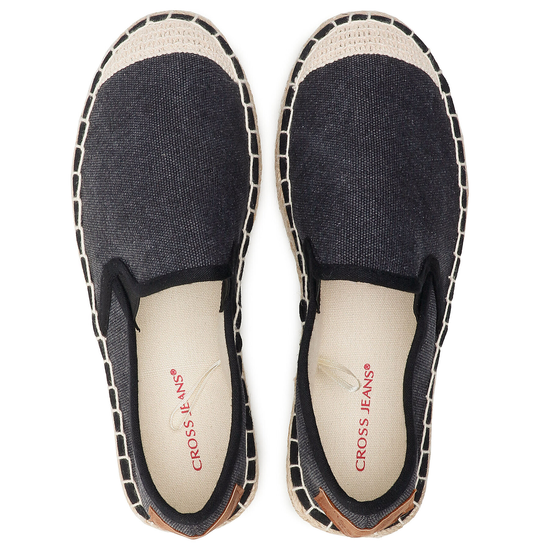 Cross Jeans Espadrilky DD2R4106 Čierna - Pepit.sk