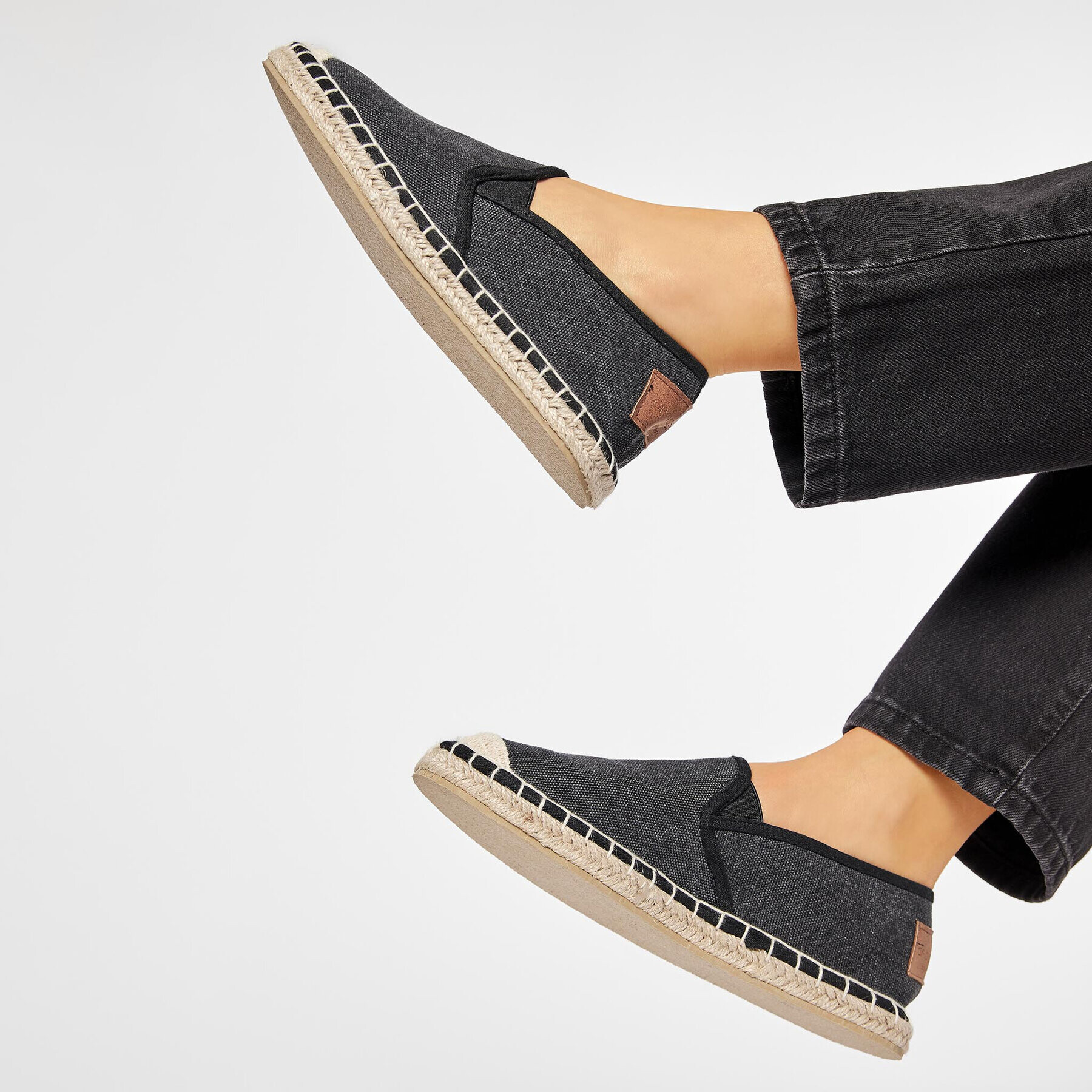 Cross Jeans Espadrilky DD2R4106 Čierna - Pepit.sk