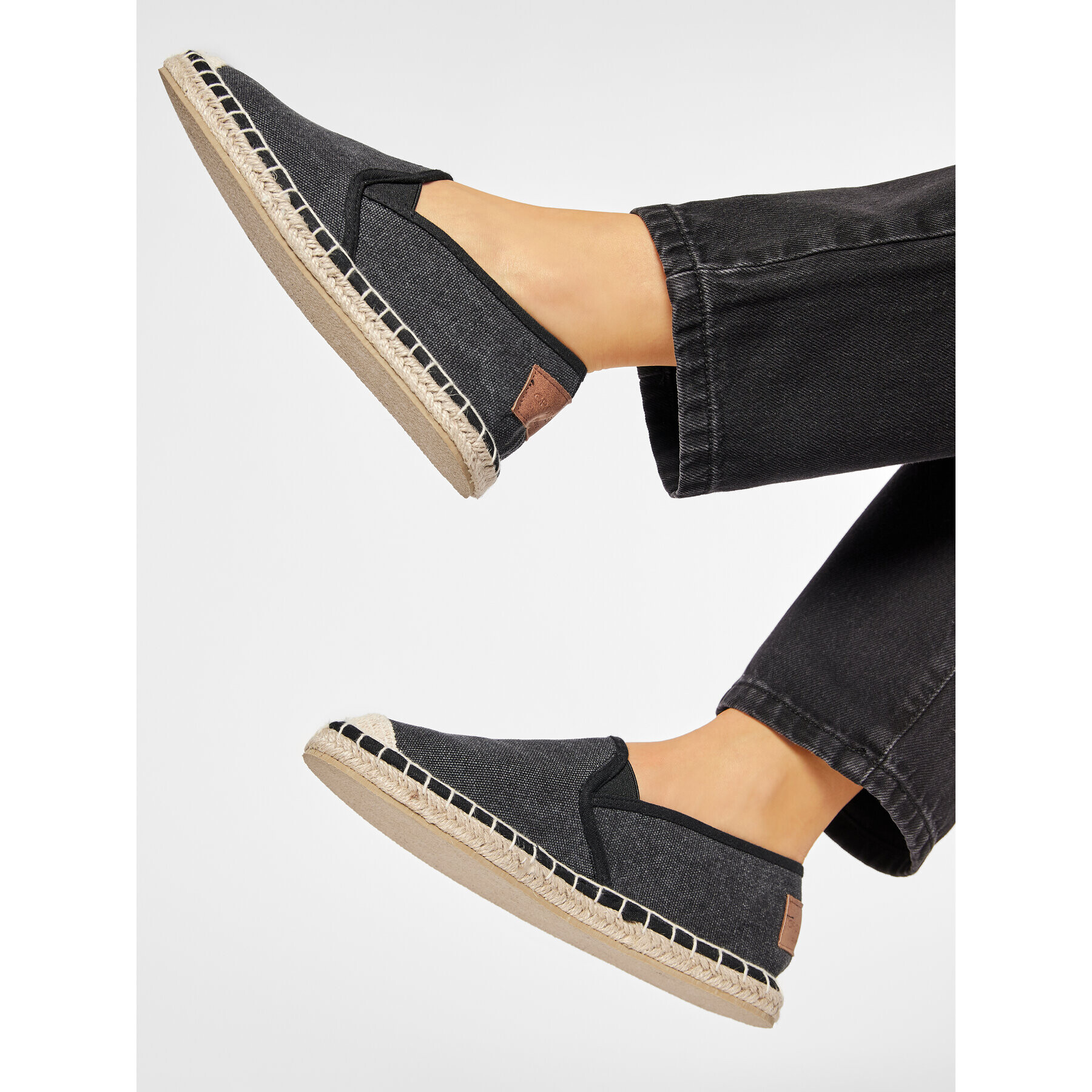 Cross Jeans Espadrilky DD2R4106 Čierna - Pepit.sk