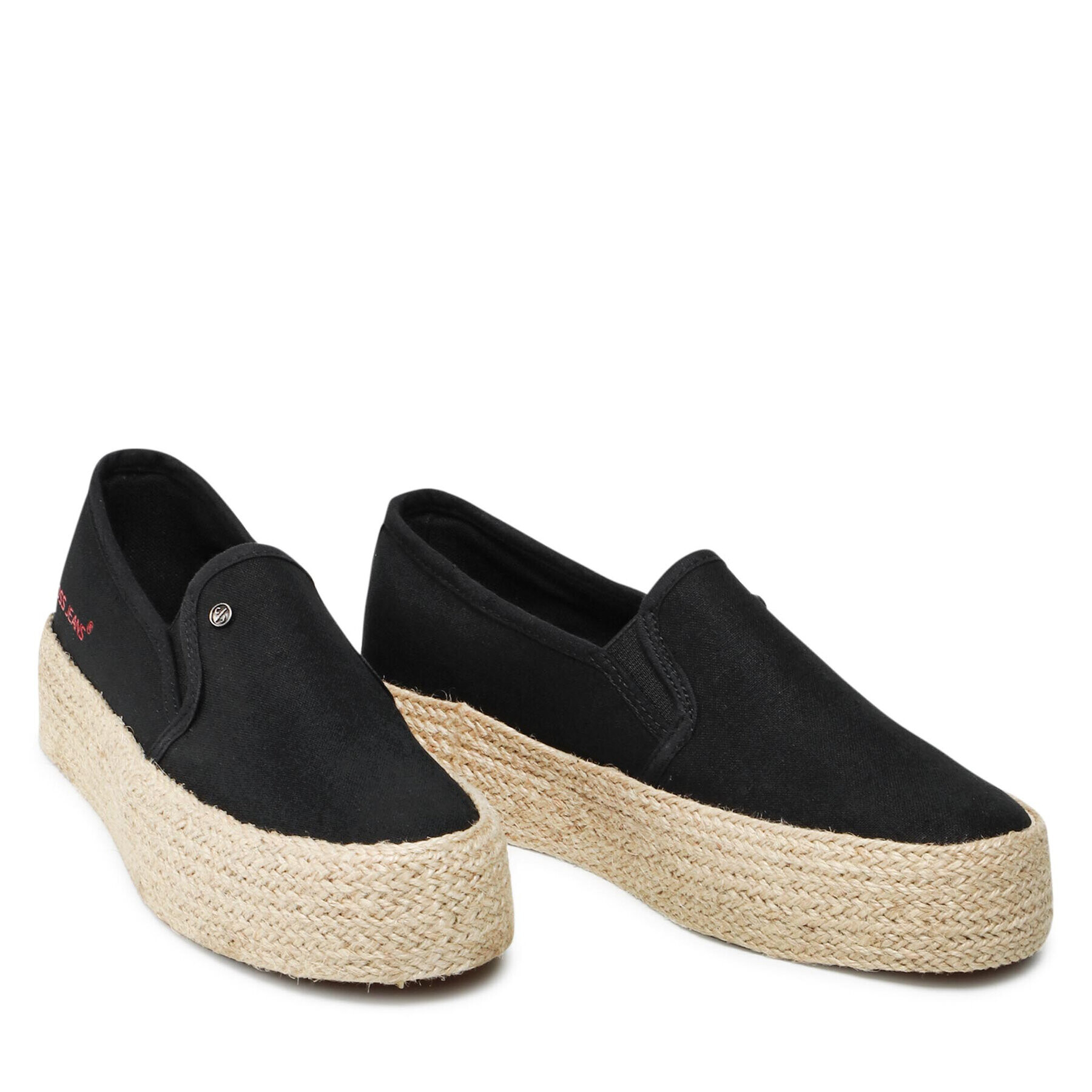 Cross Jeans Espadrilky JJ2R4015C Čierna - Pepit.sk