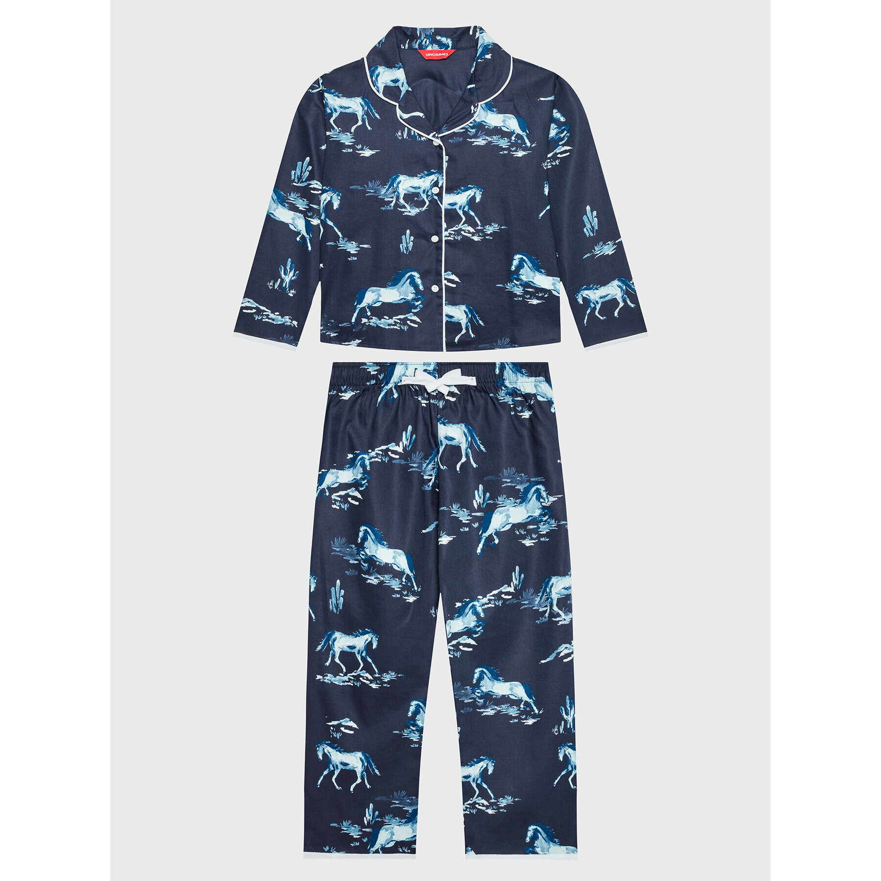 Cyberjammies Pyžamo Verity 5917 Tmavomodrá Relaxed Fit - Pepit.sk