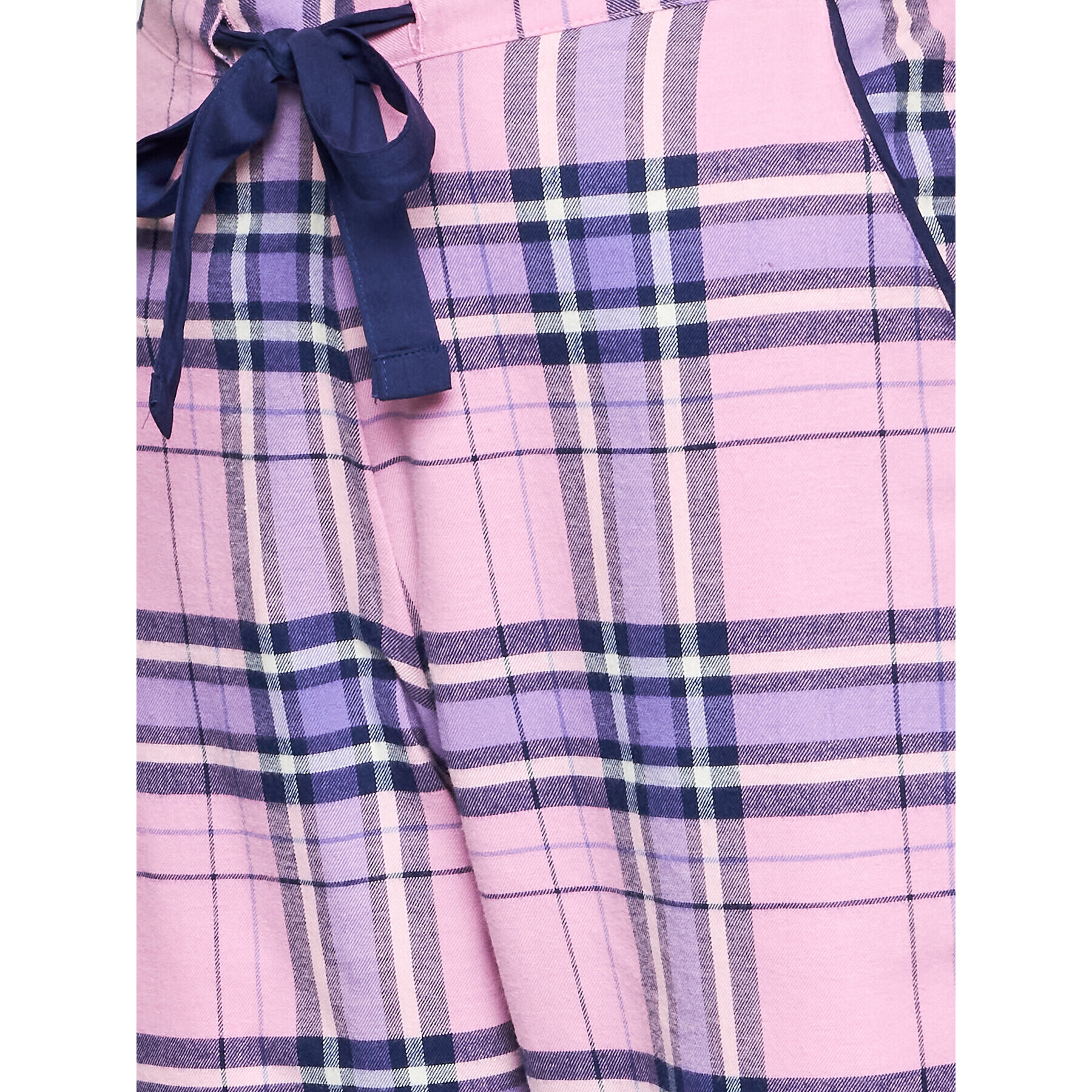 Cyberjammies Pyžamové nohavice Brushed Check 9464 Ružová Regular Fit - Pepit.sk