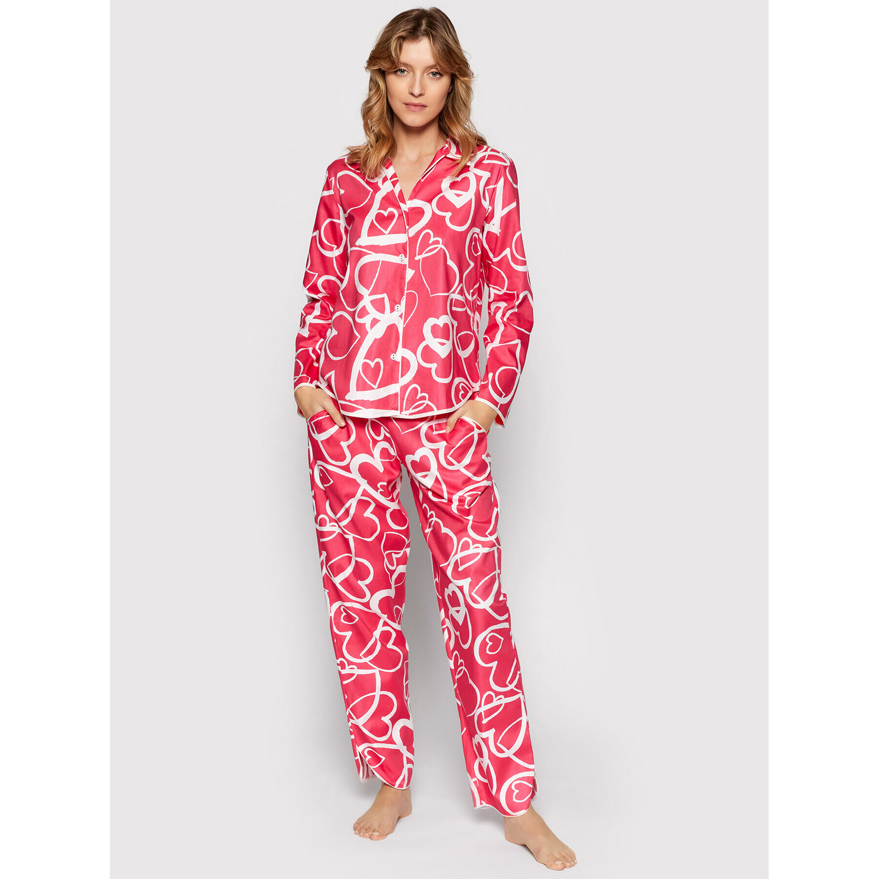 Cyberjammies Pyžamové nohavice Mallory 9024 Ružová Regular Fit - Pepit.sk