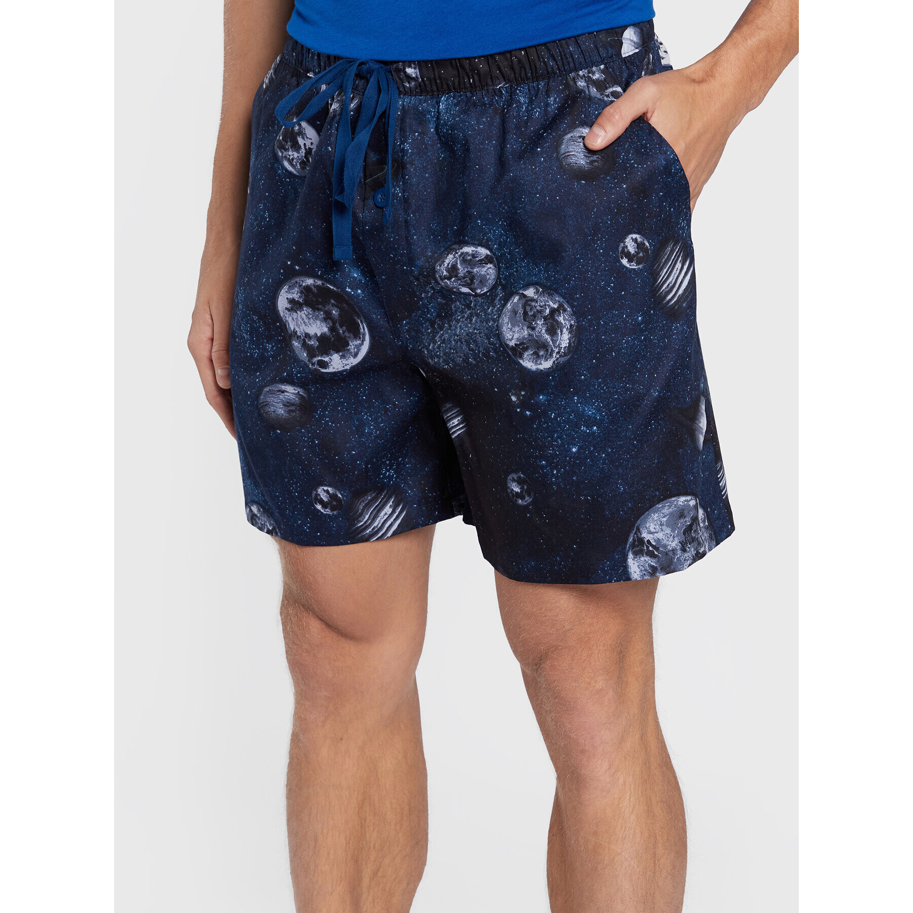 Cyberjammies Pyžamové šortky Apollo Moon Print 6736 Tmavomodrá Regular Fit - Pepit.sk