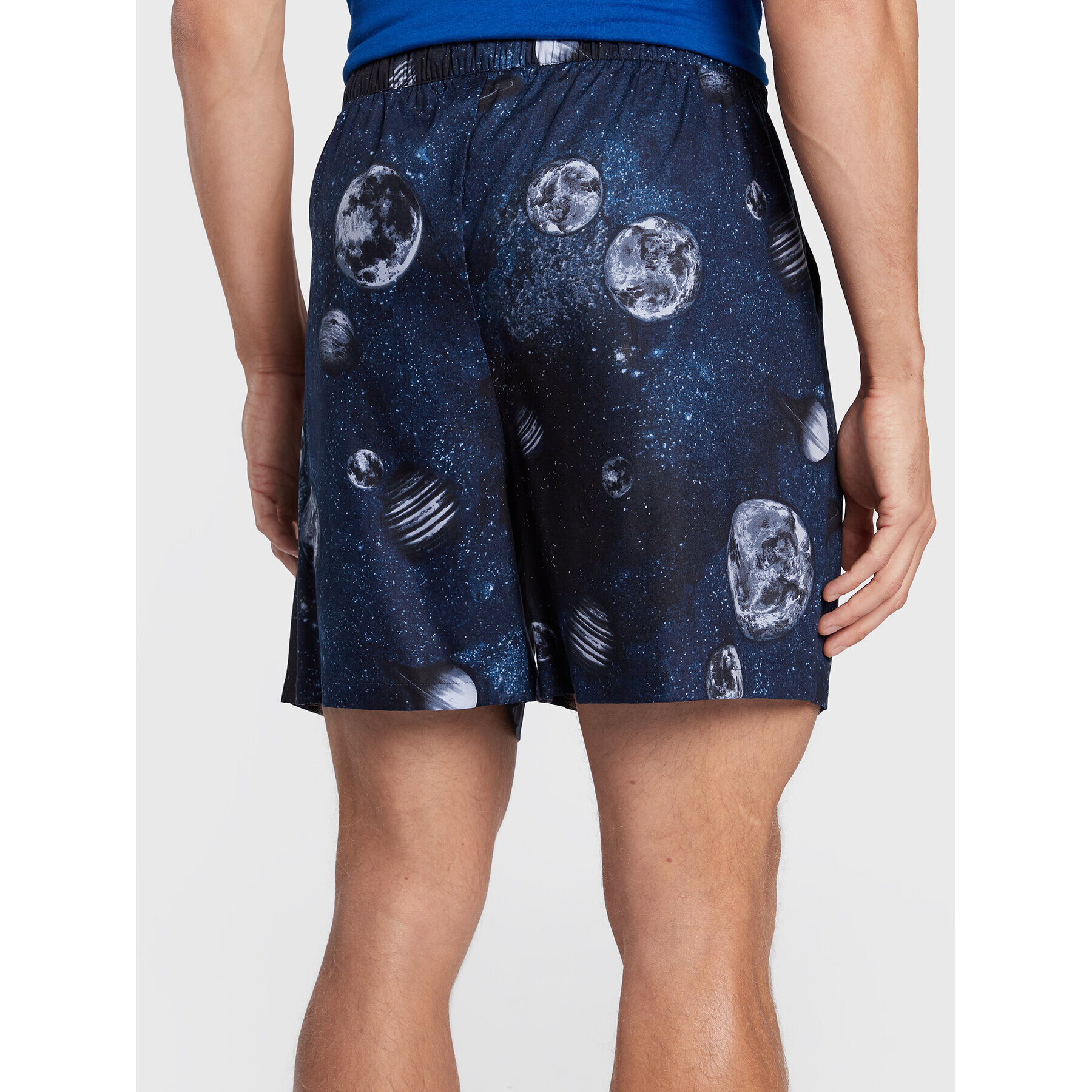 Cyberjammies Pyžamové šortky Apollo Moon Print 6736 Tmavomodrá Regular Fit - Pepit.sk