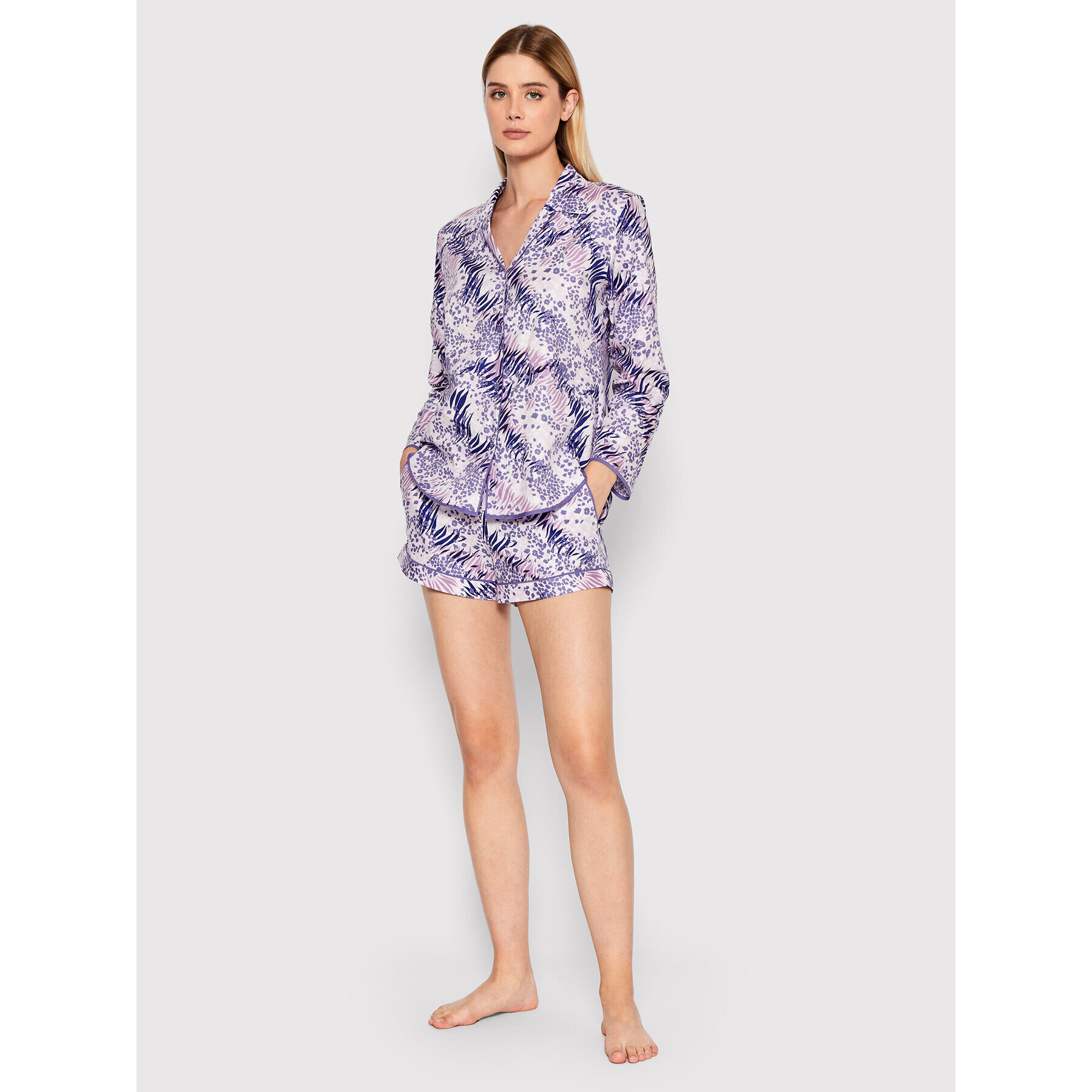 Cyberjammies Pyžamové šortky Camila 9375 Fialová Regular Fit - Pepit.sk