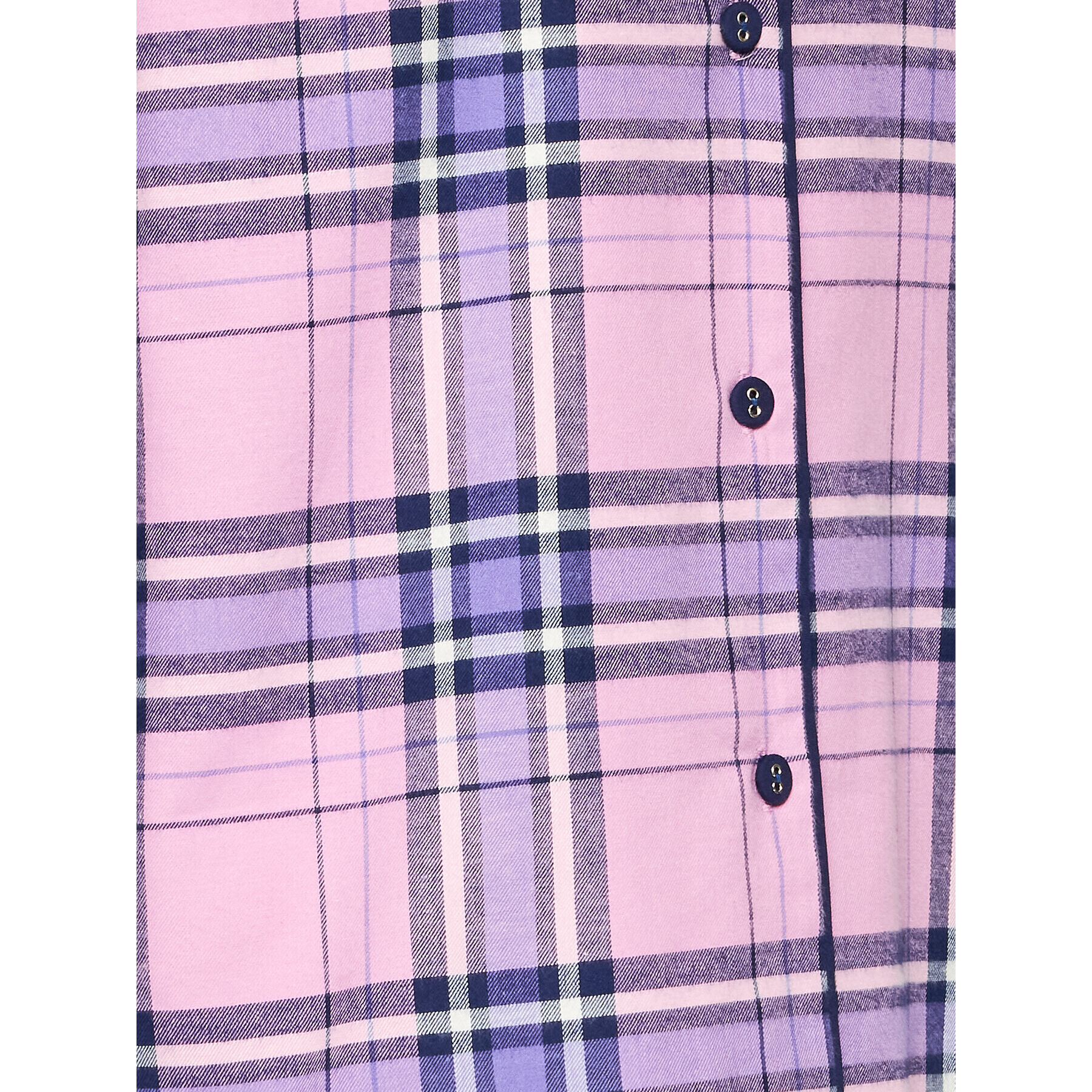 Cyberjammies Pyžamový top Brushed Check 9463 Ružová Regular Fit - Pepit.sk