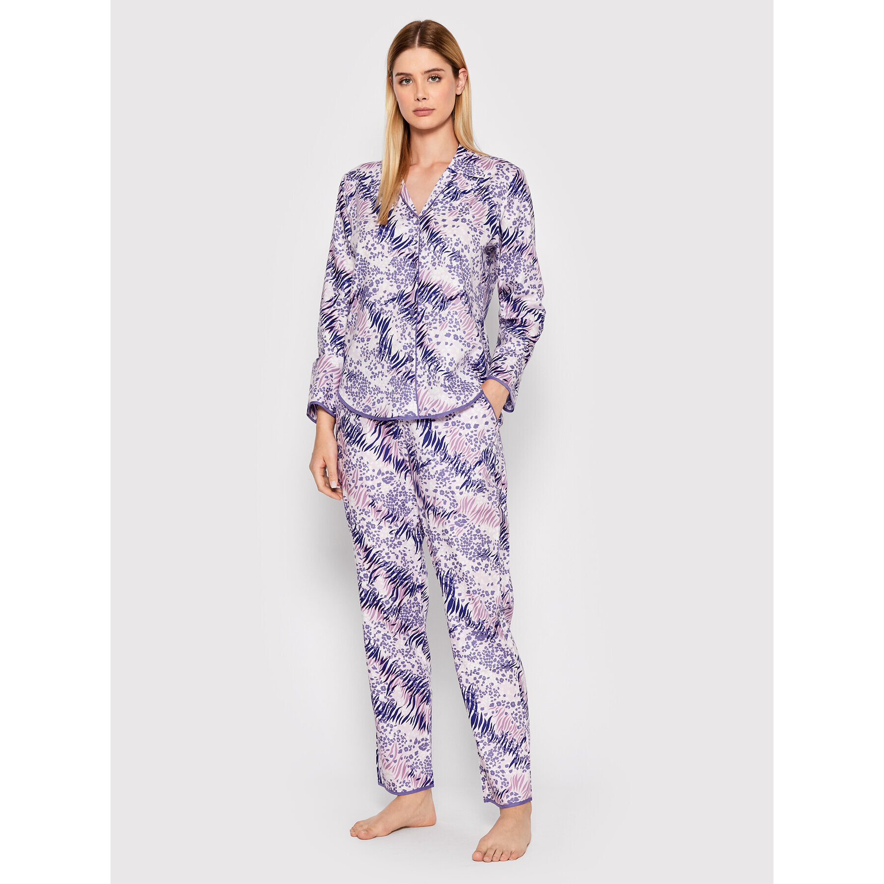 Cyberjammies Pyžamový top Camila 9373 Fialová Relaxed Fit - Pepit.sk