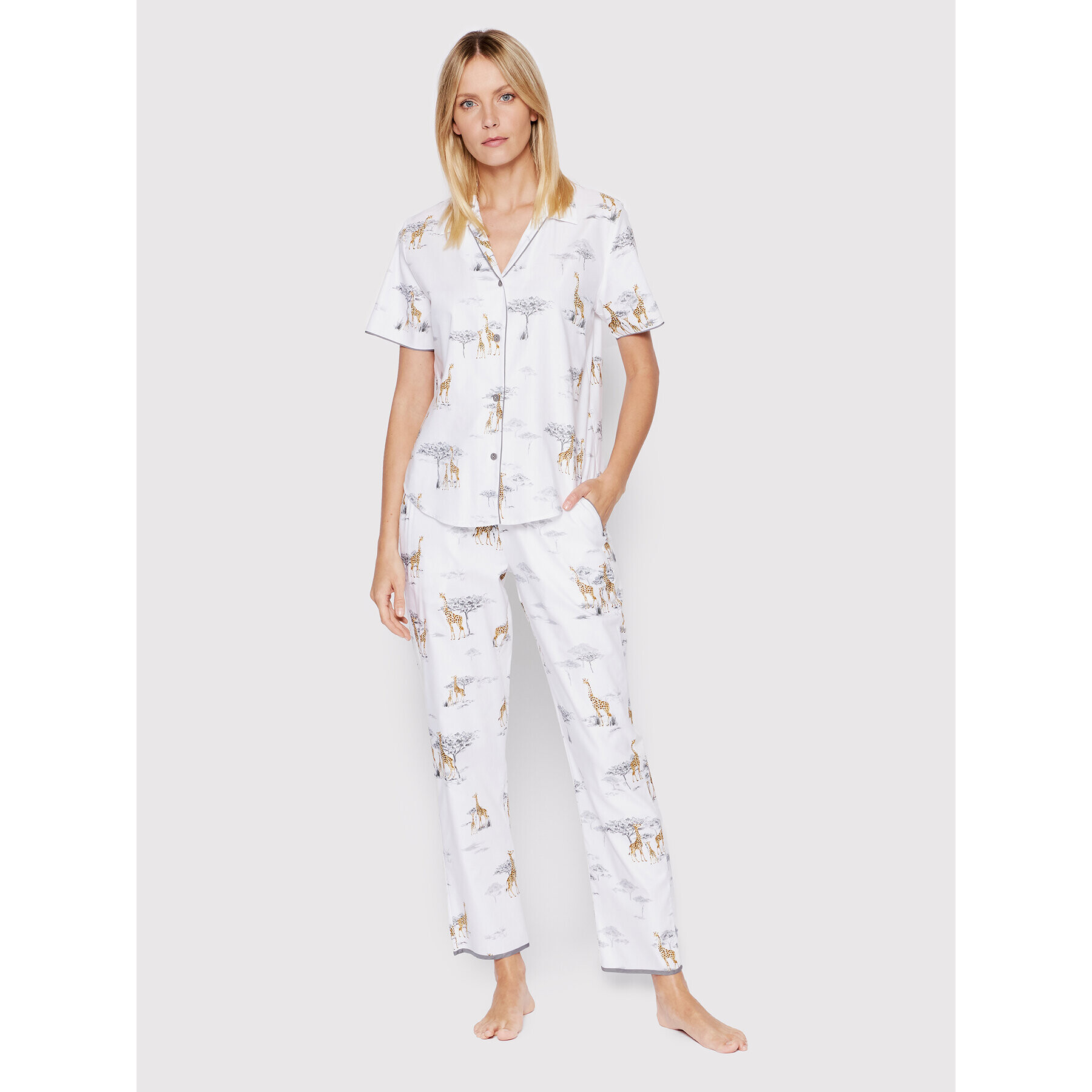 Cyberjammies Pyžamový top Carly 9129 Biela Regular Fit - Pepit.sk