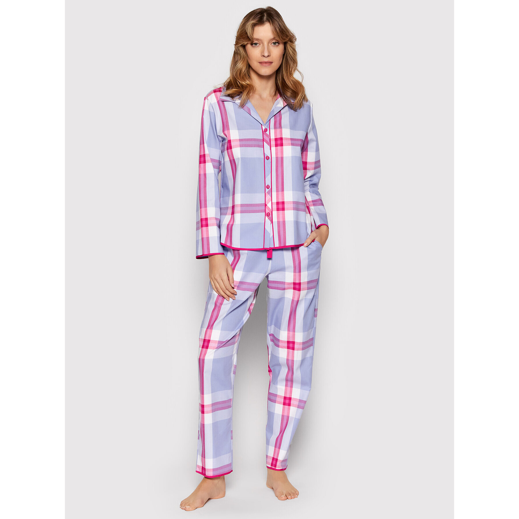 Cyberjammies Pyžamový top Carrie 9057 Fialová Regular Fit - Pepit.sk