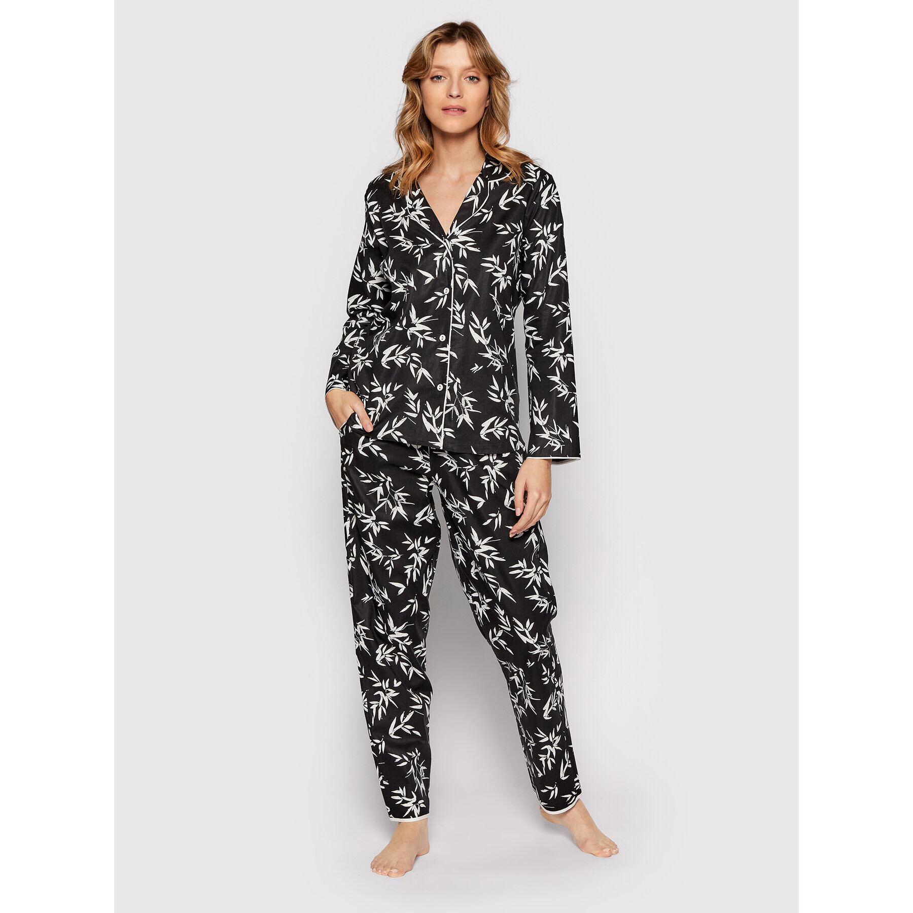 Cyberjammies Pyžamový top Katie 9033 Čierna Regular Fit - Pepit.sk