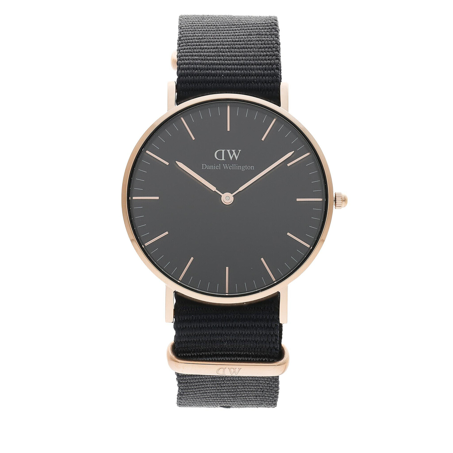 Daniel Wellington Hodinky Classic Cornwall DW00100150 Čierna - Pepit.sk