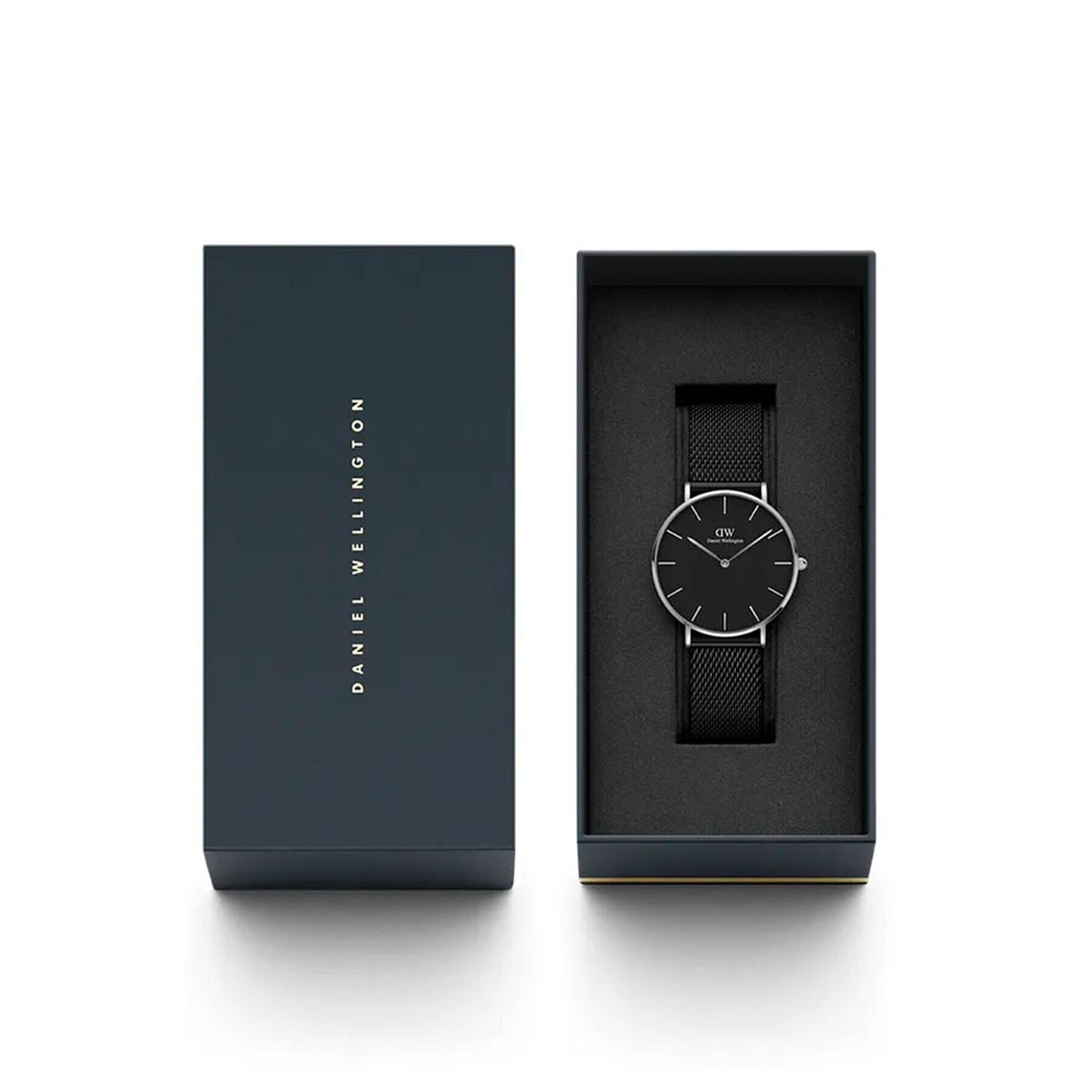 Daniel Wellington Hodinky Petite DW00100308 Čierna - Pepit.sk