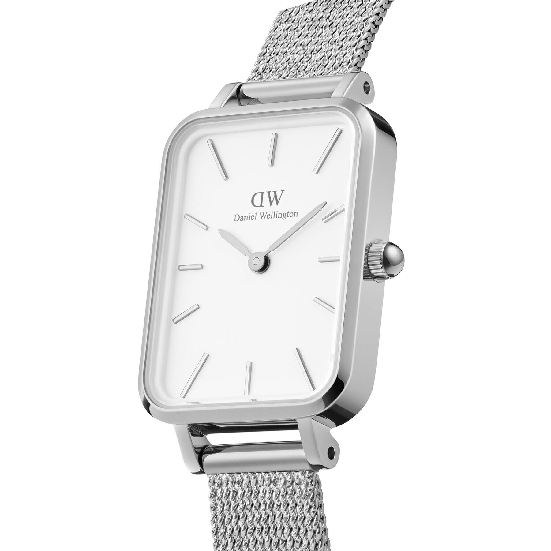 Daniel Wellington Hodinky Quadro DW00100438 Strieborná - Pepit.sk