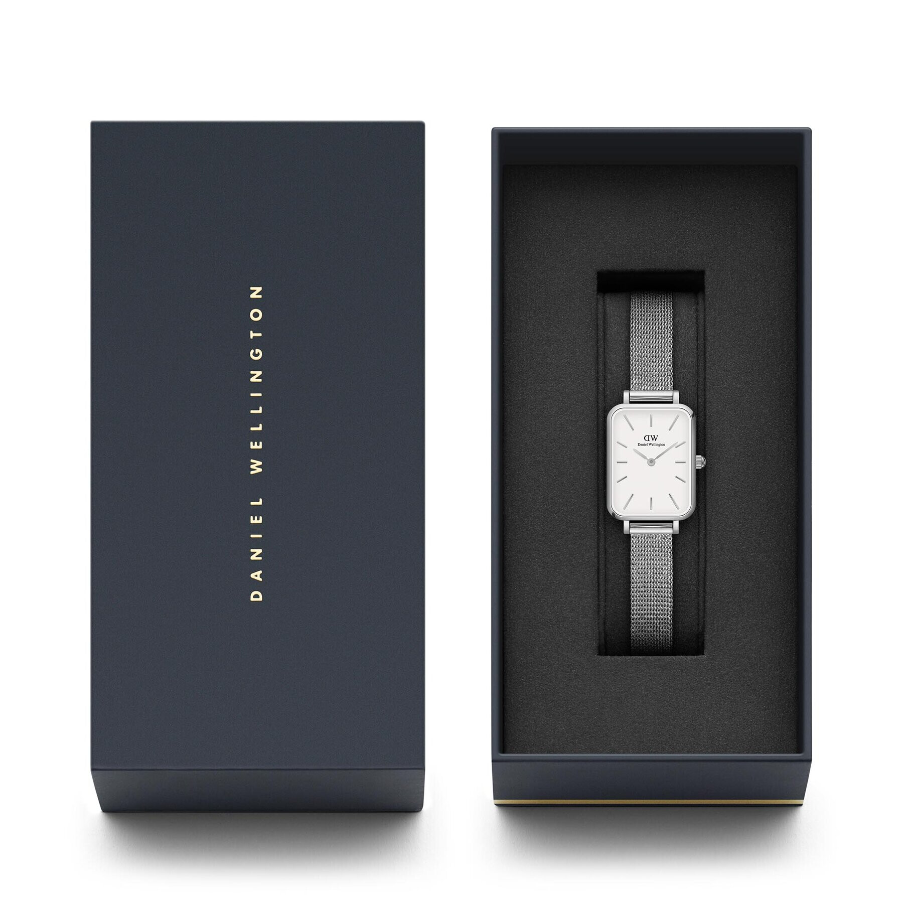 Daniel Wellington Hodinky Quadro DW00100438 Strieborná - Pepit.sk