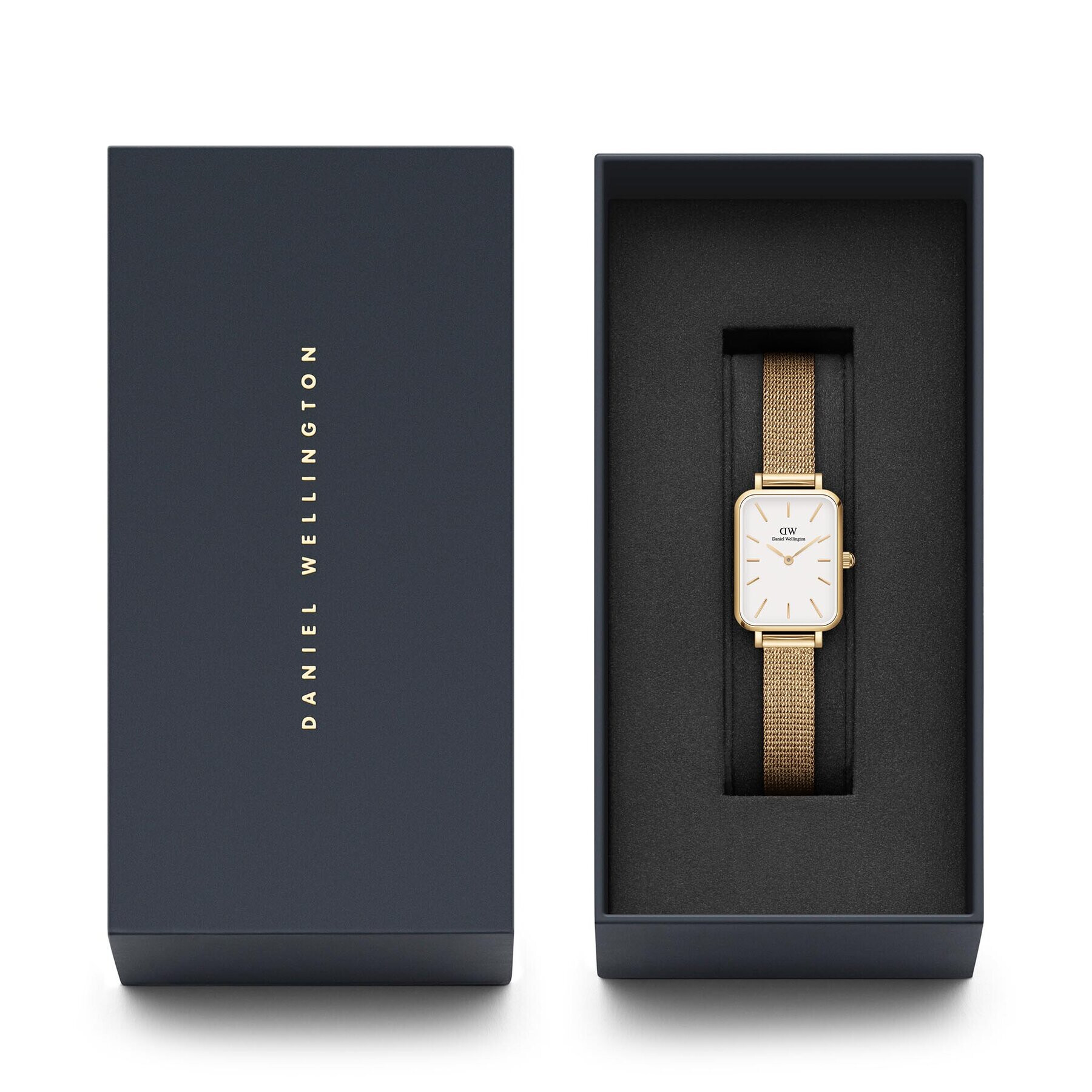 Daniel Wellington Hodinky Quadro DW00100556 Zlatá - Pepit.sk