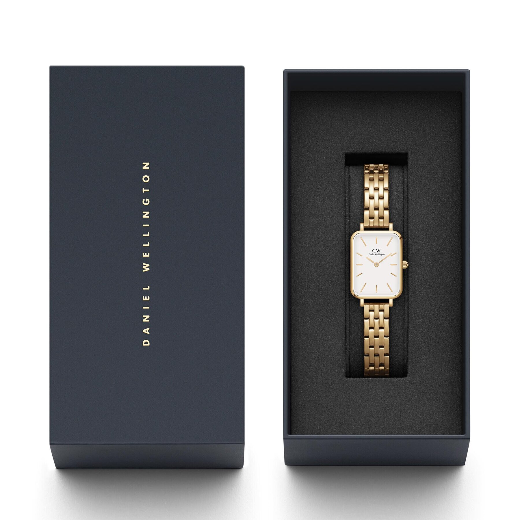 Daniel Wellington Hodinky Quadro DW00100622 Zlatá - Pepit.sk