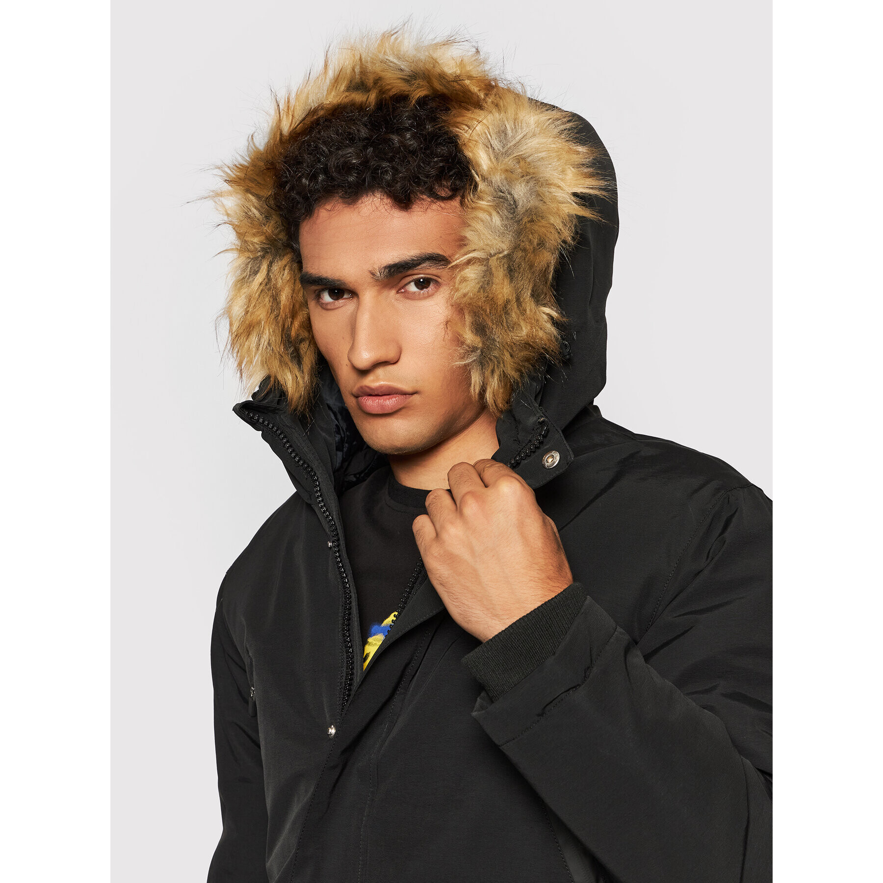 DC Parka Bamberg EDYJK03252 Čierna Regular Fit - Pepit.sk