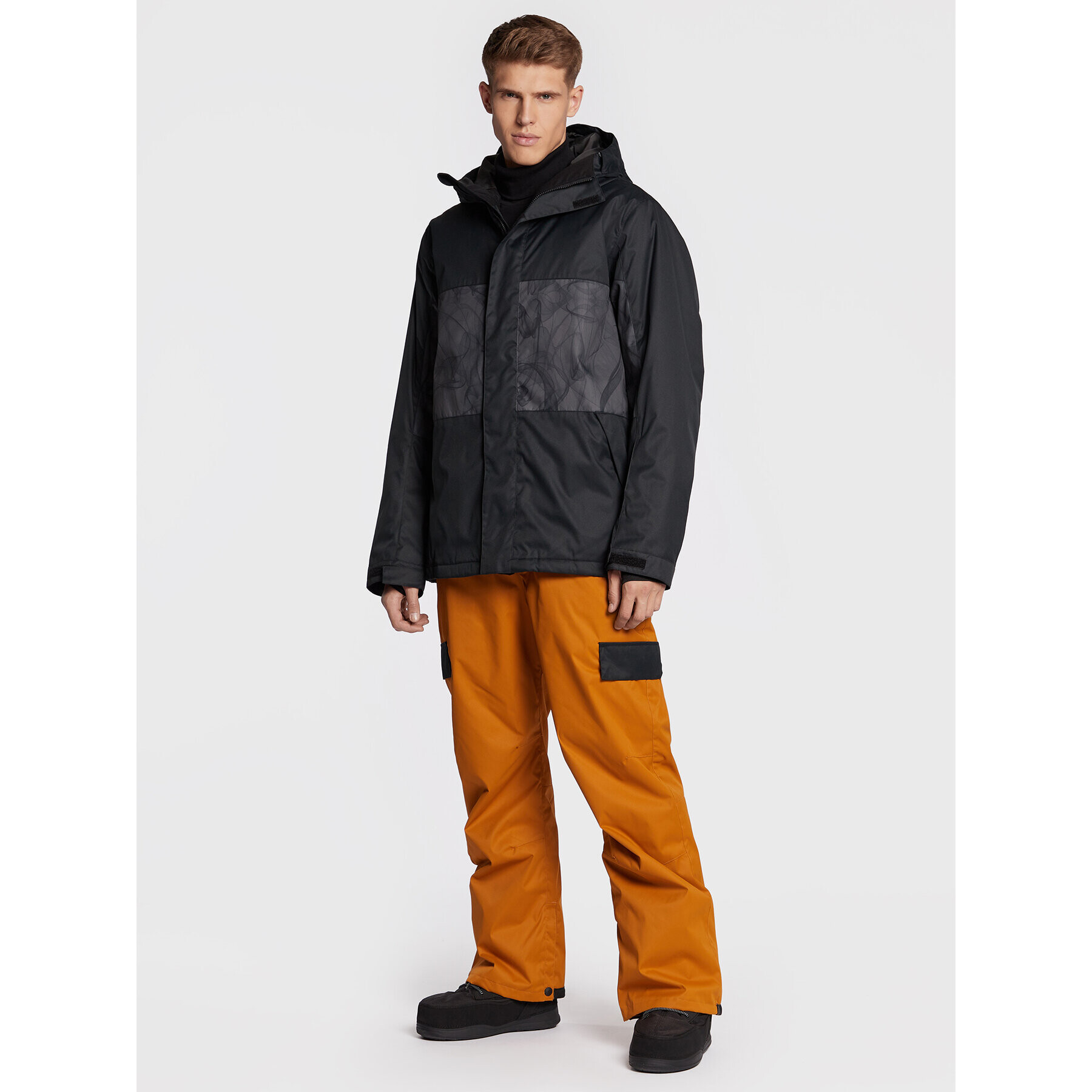 DC Snowboardová bunda Defy ADYTJ03046 Čierna Regular Fit - Pepit.sk