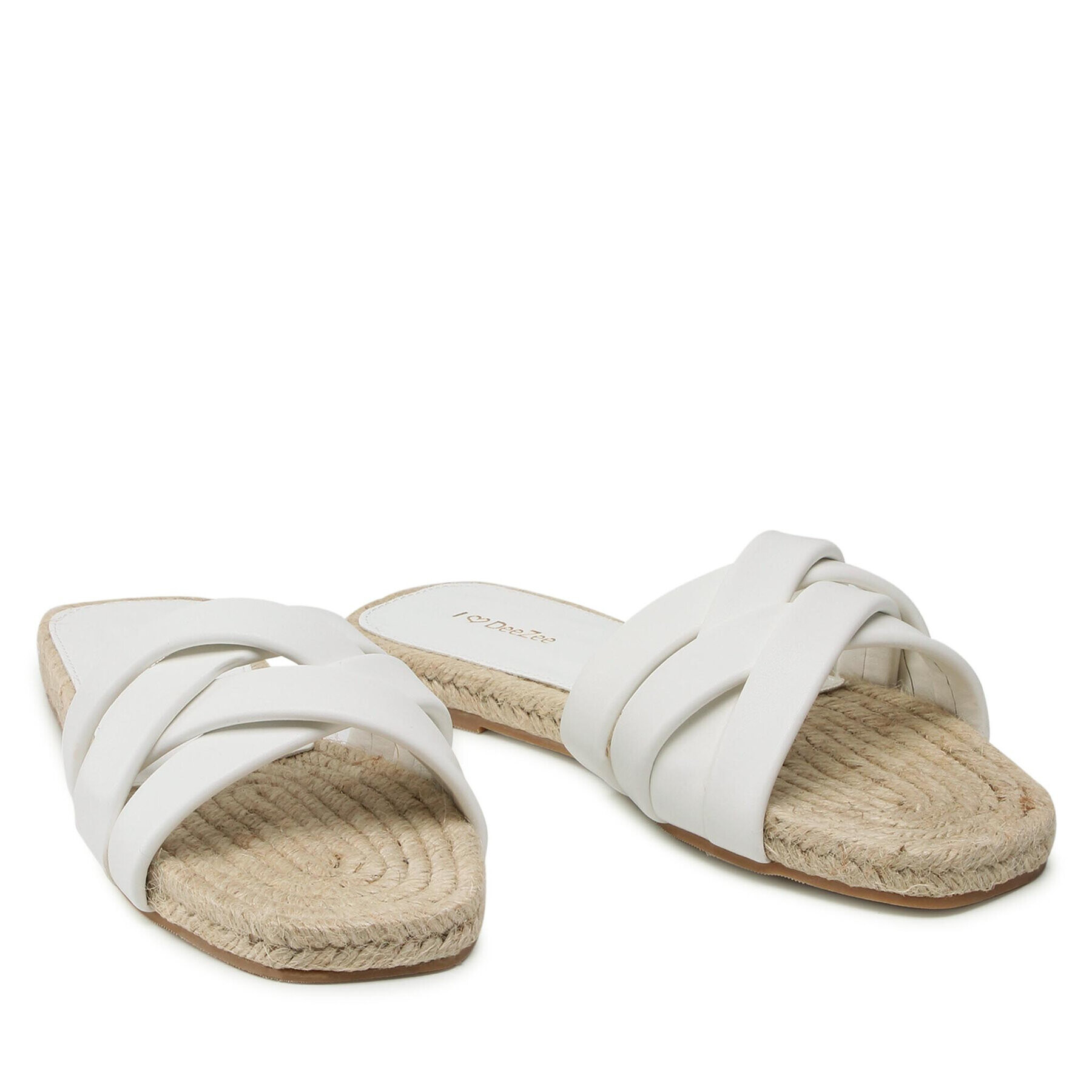 DeeZee Espadrilky HXH06220102 Biela - Pepit.sk