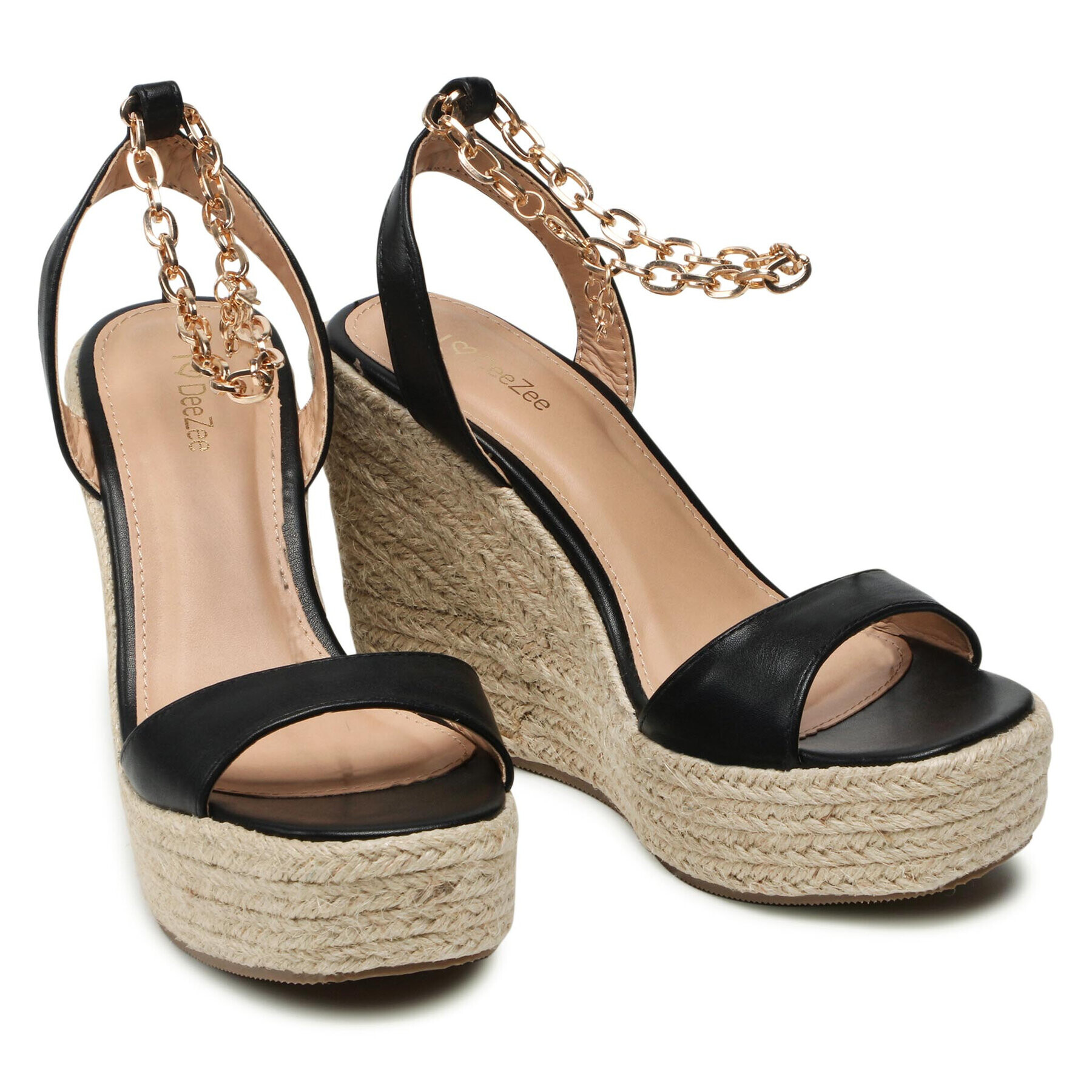 DeeZee Espadrilky LS5517-03 Čierna - Pepit.sk