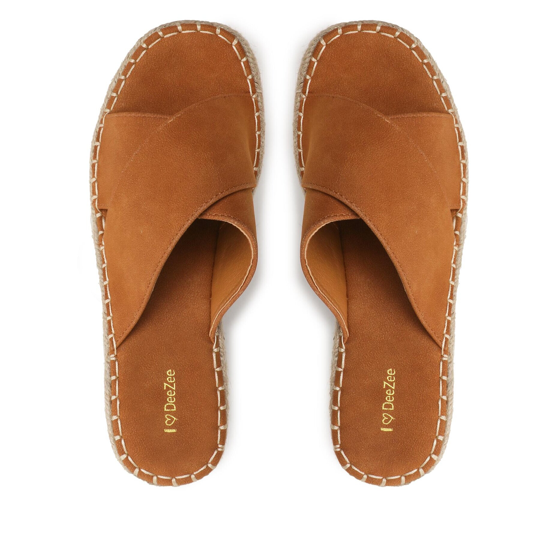 DeeZee Espadrilky Q8745-6 Hnedá - Pepit.sk